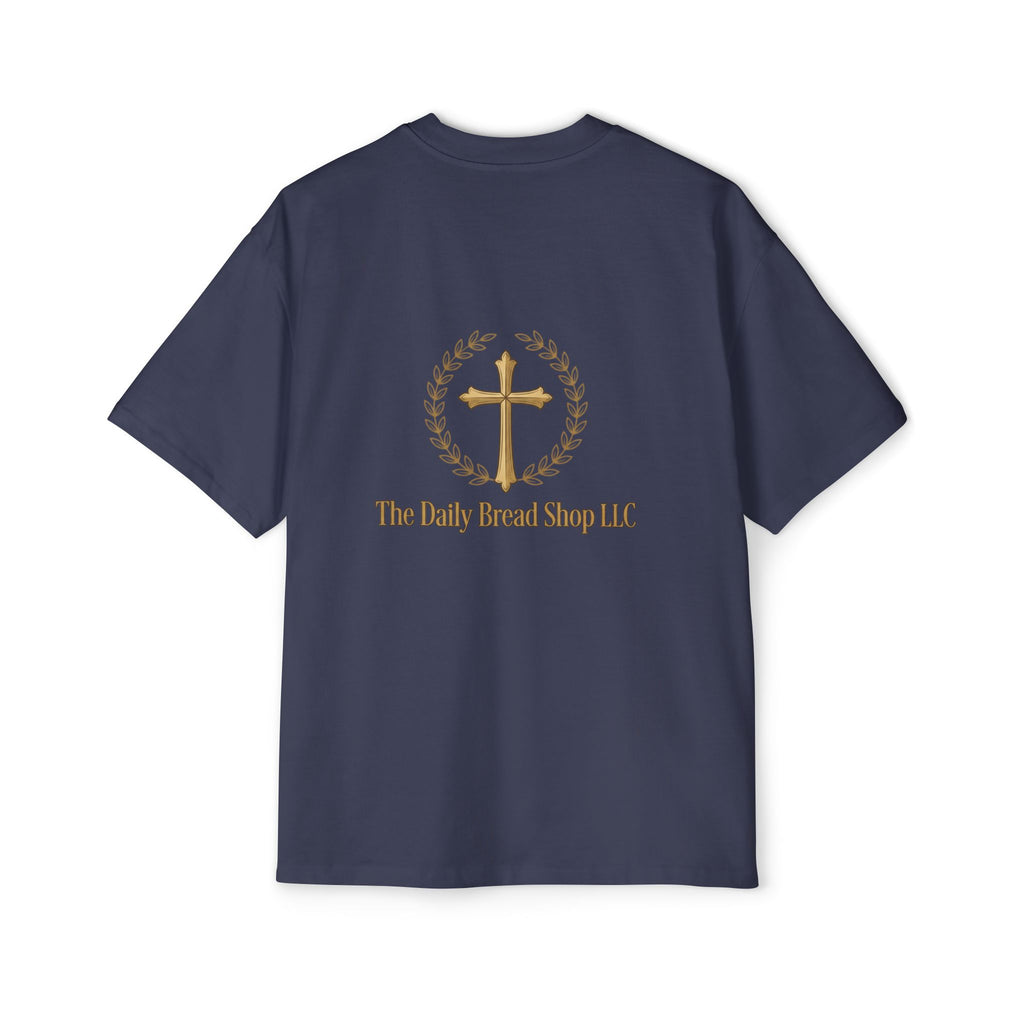 Christian Jesus Graphic Tee — "Don't Make It Hard For Jesus" Oversized Shirt