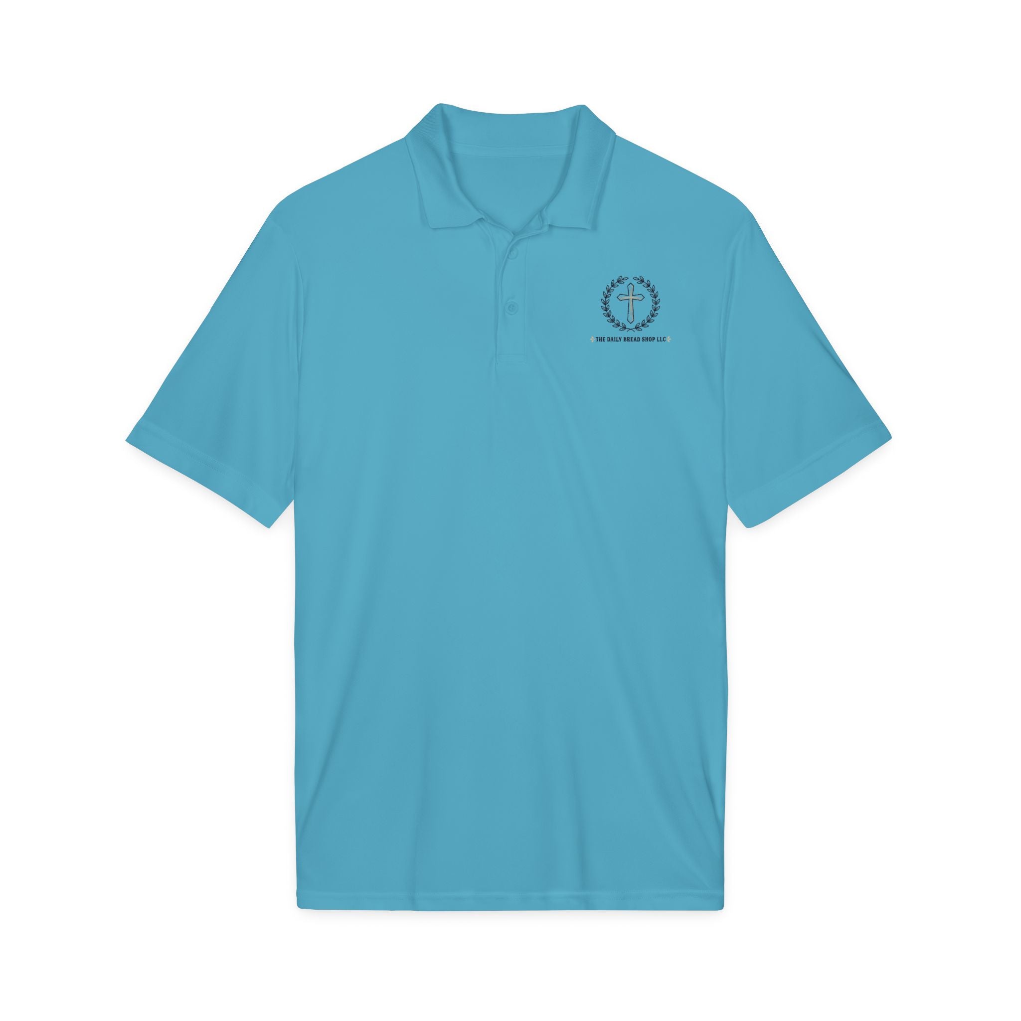 The Daily Bread Shop LLC Breathable Polo (Customizable)