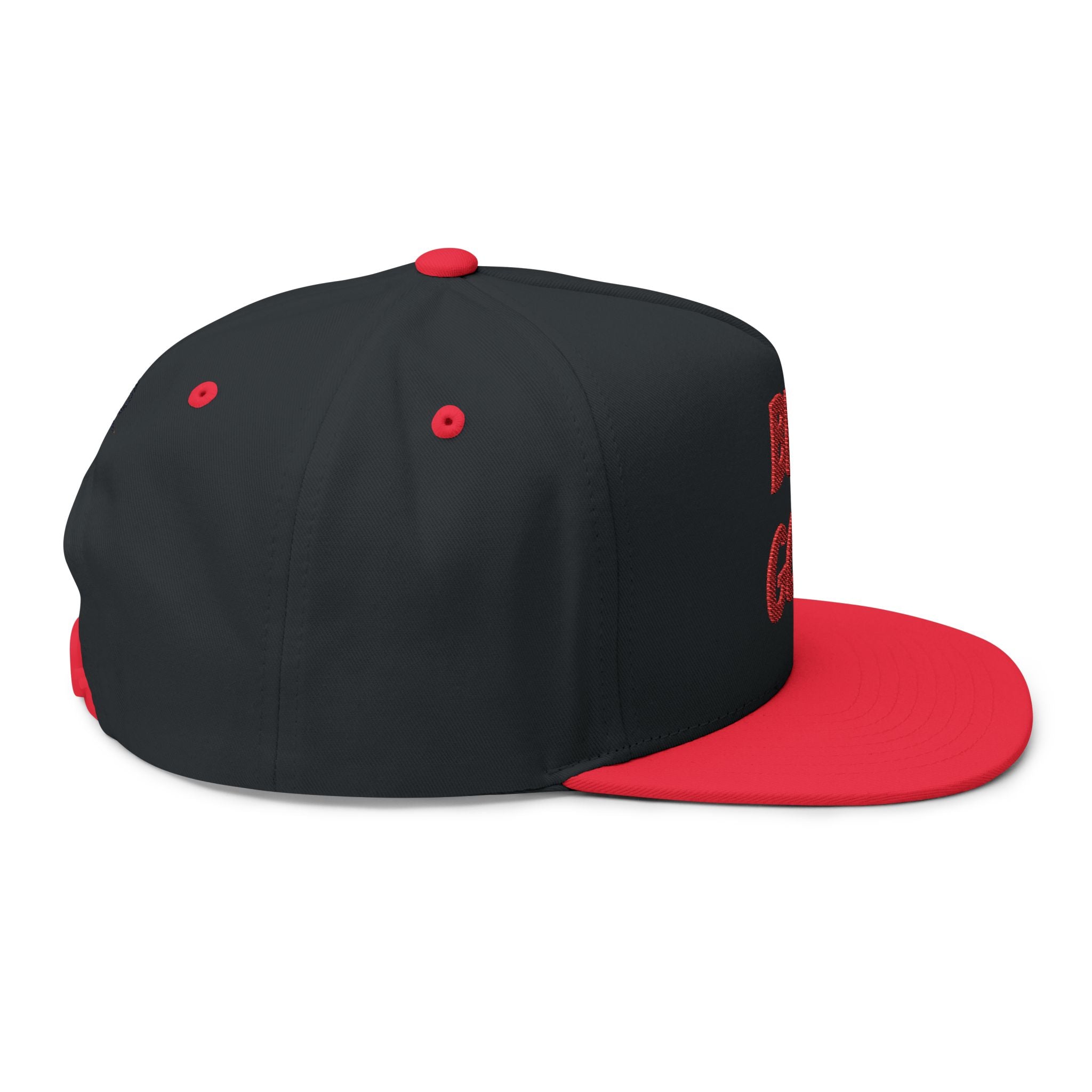 But God! Embroidered Flat Bill Cap — Christian Statement Snapback