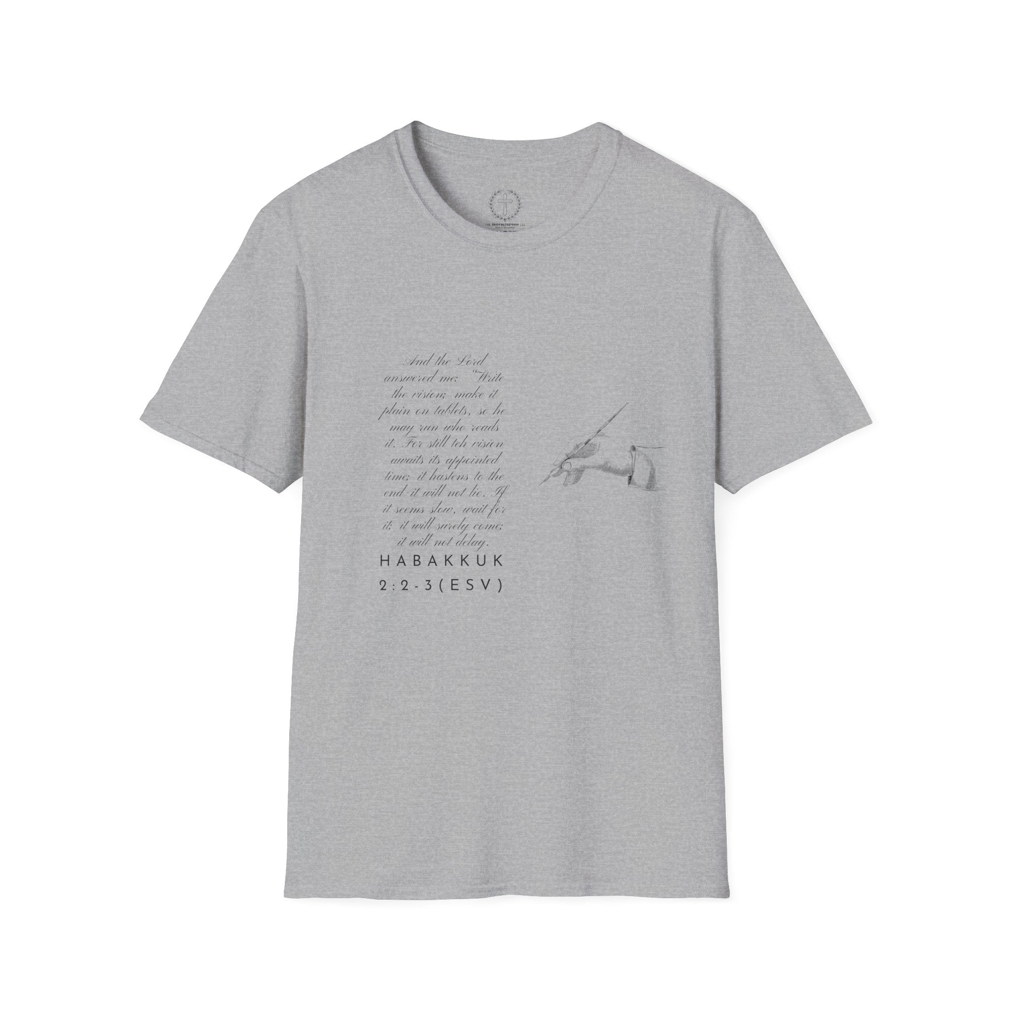 Soft T-Shirt — Write the Vision and Make it Plain