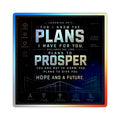 Holographic 'Plans to Prosper' Die-Cut Sticker — Jeremiah 29:11 Inspirational Faith Sticker