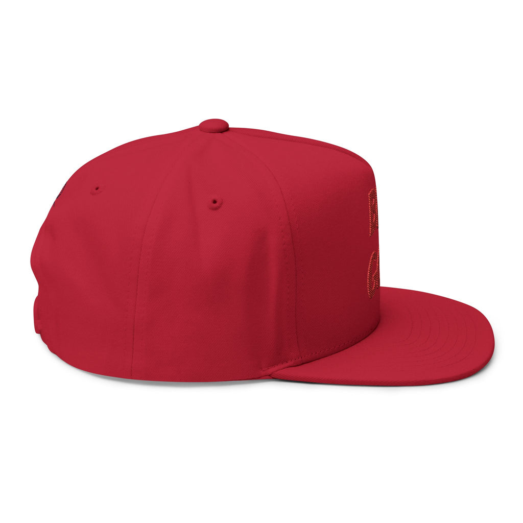But God! Embroidered Flat Bill Cap — Christian Statement Snapback