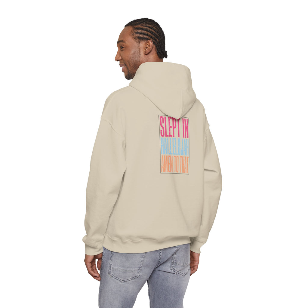 Sleep In Hallelujah Hoodie | Everything Hallelujah, ironic gratitude
