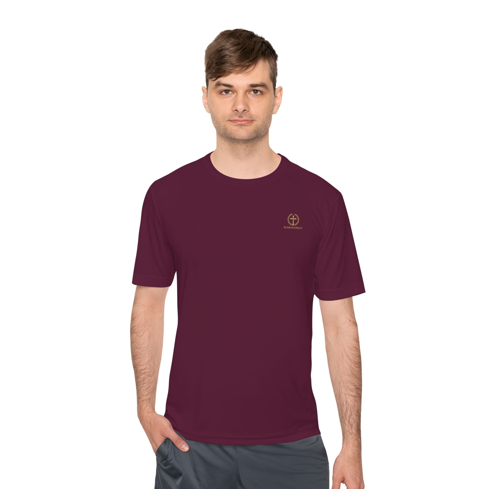 Faith Graphic Tee — “Walk By Faith Not By Sight” Moisture-Wicking Shirt