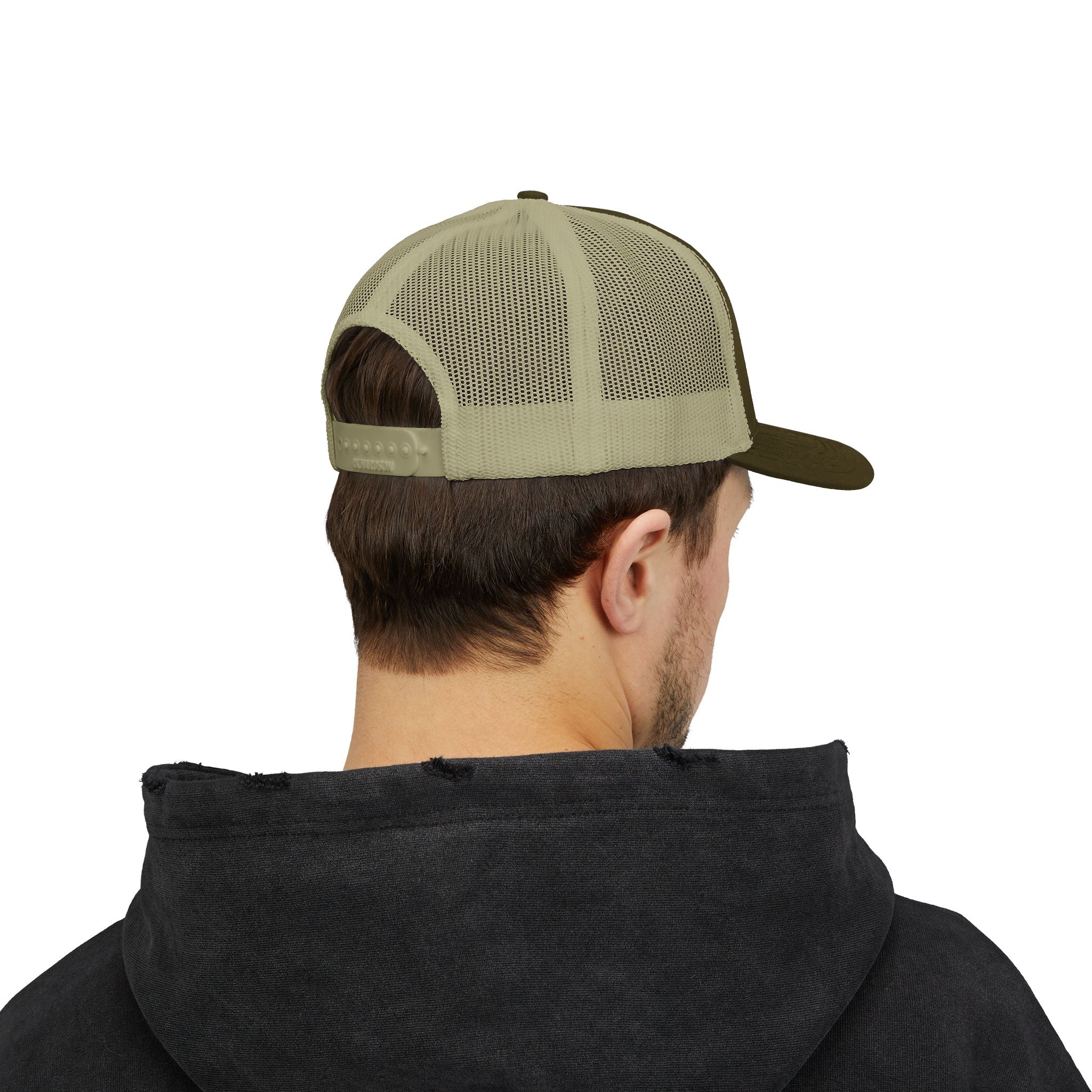 John 3:16 Trucker Cap — Embroidered Christian Snapback Mesh back Hat