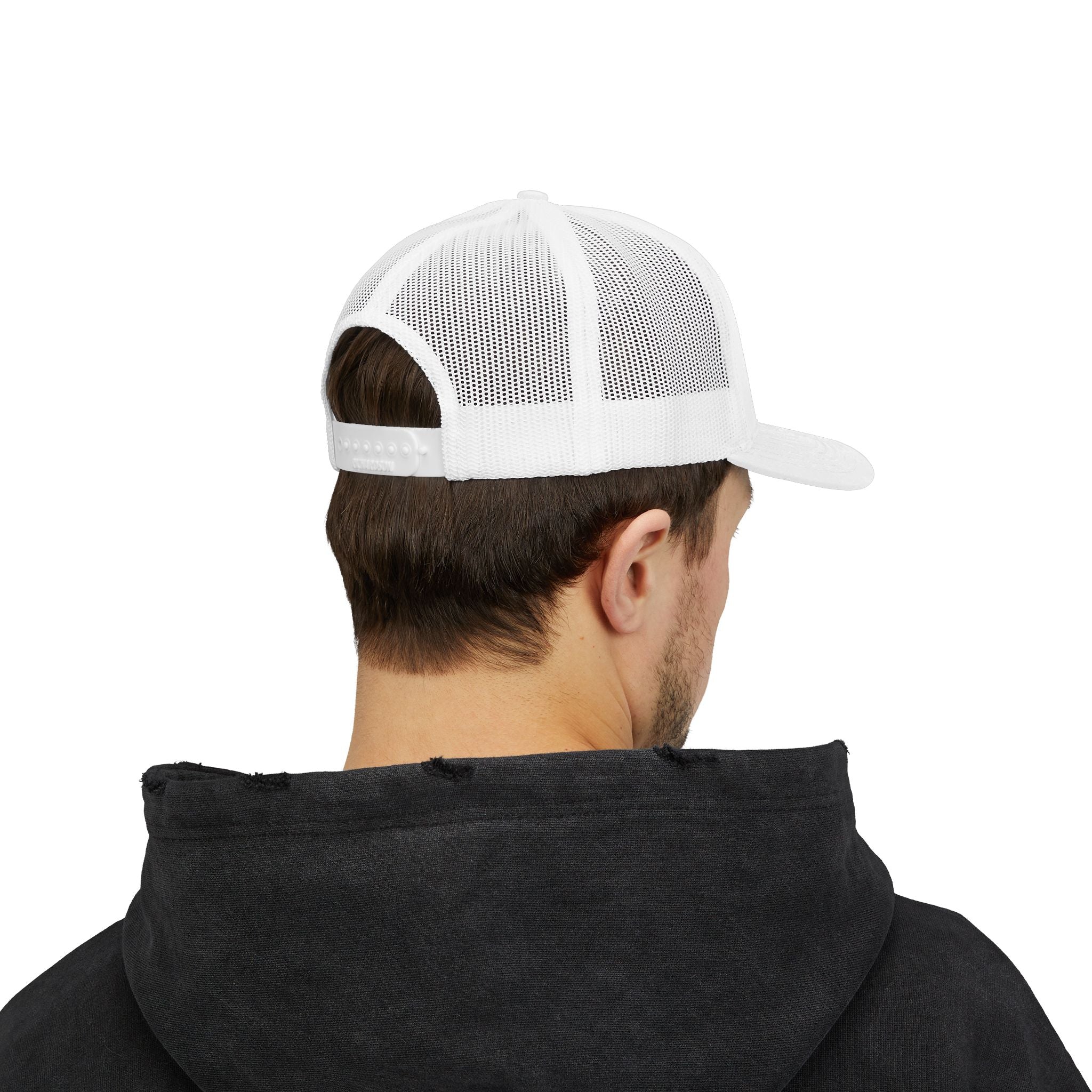 1 Corinthians 13:4-5 Trucker Cap — Customizable Mesh Back Hat