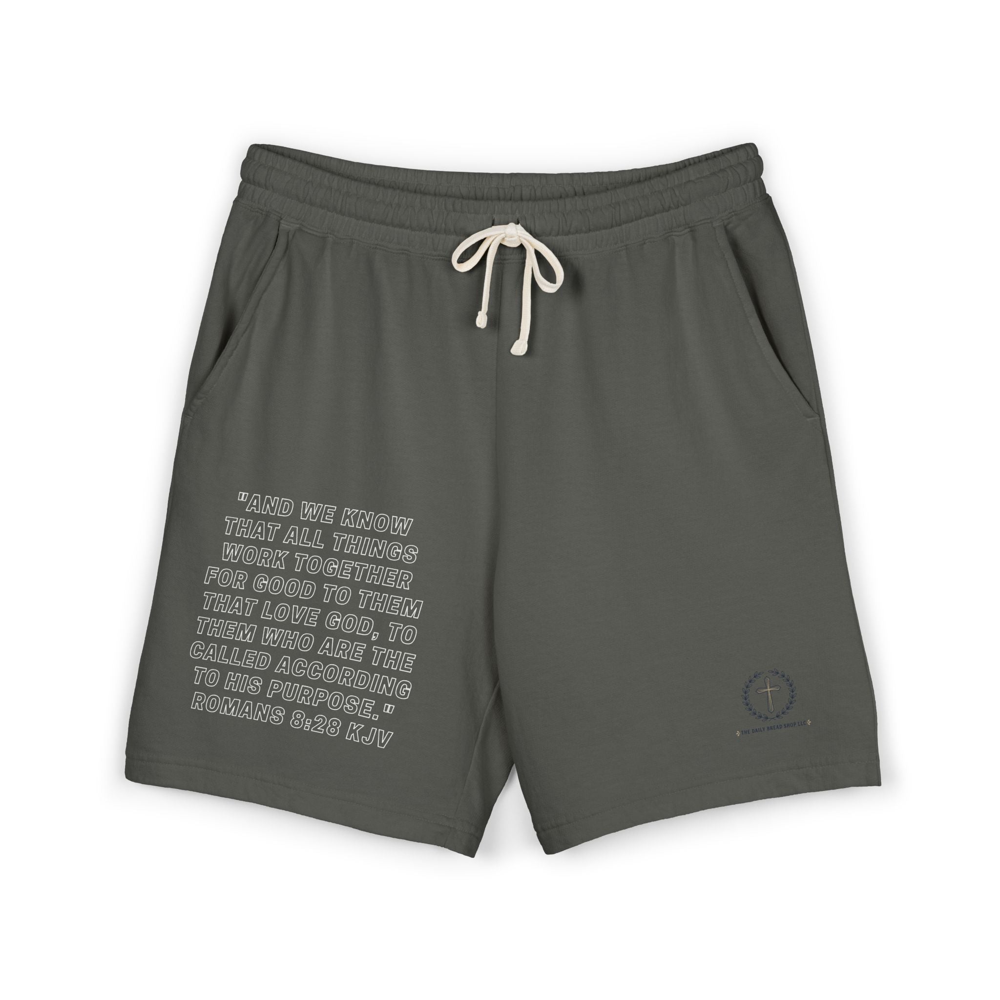The Daily Bread Shop LLC Sweat Shorts — Lightweight Garment-Dyed Fleece