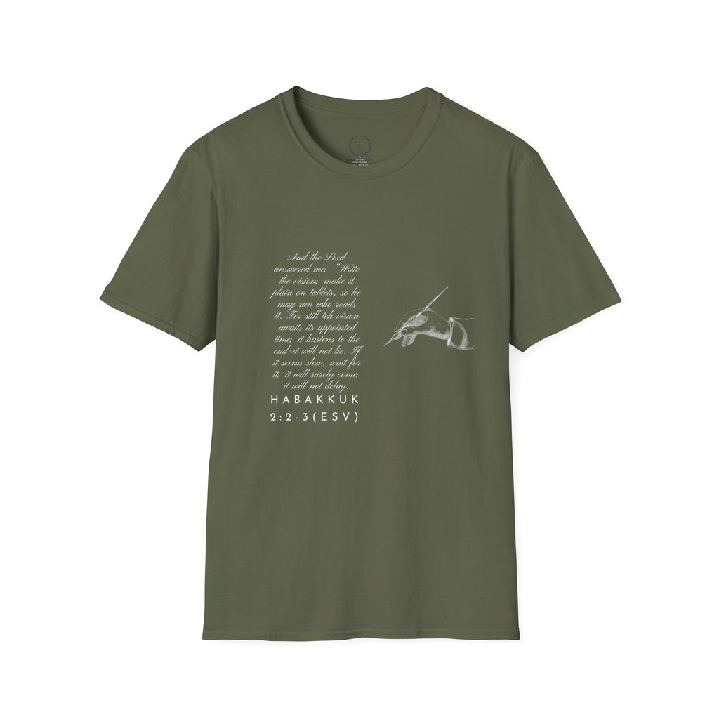 Soft T-Shirt — Write the Vision and Make it Plain