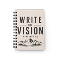 Spiral Journal — "Write the Vision" & Proverbs 3:5 Inspirational Notebook
