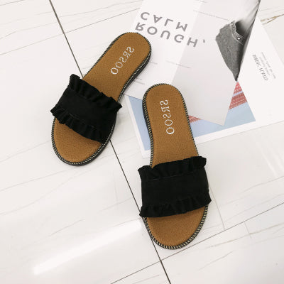 Chic Women's Summer Slippers - Trendy Korean Style