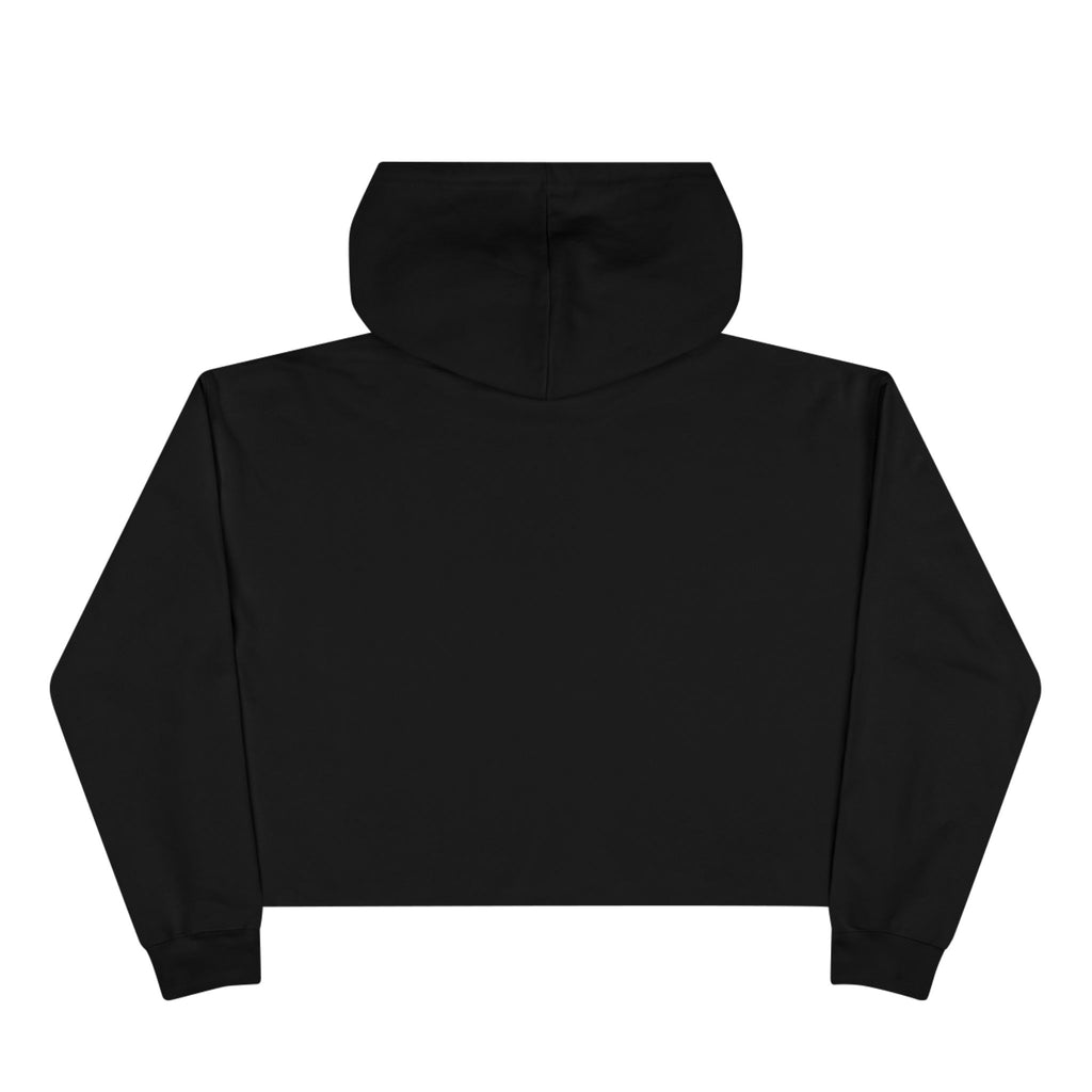Christian Crop Hoodie — “God Don't Play Bout Me” Faith Graphic Cropped Hoodie