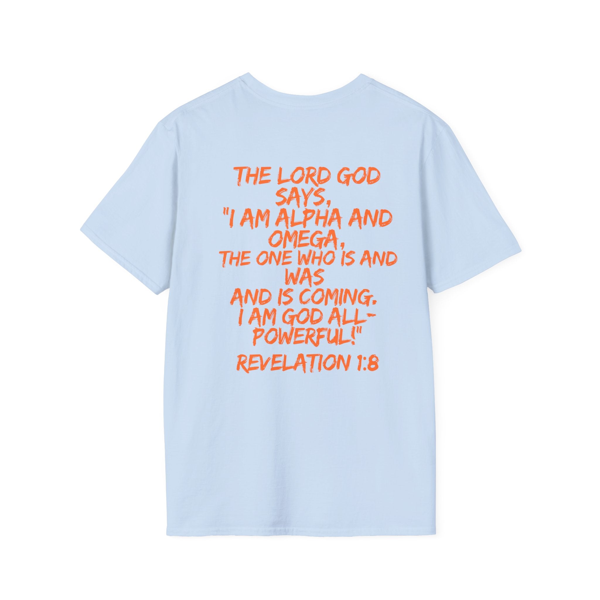 Yahweh Faith Tee — Revelation 1:8