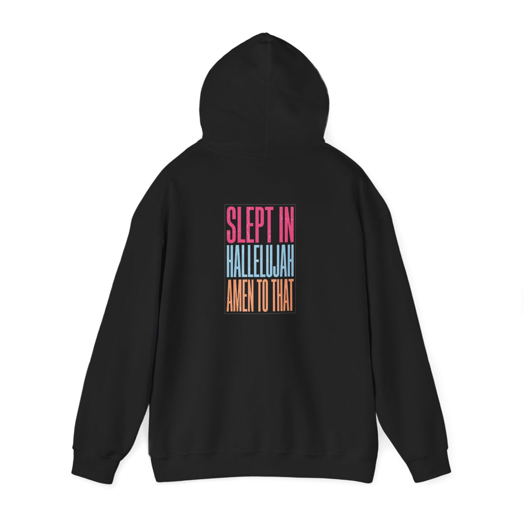 Sleep In Hallelujah Hoodie | Everything Hallelujah, ironic gratitude