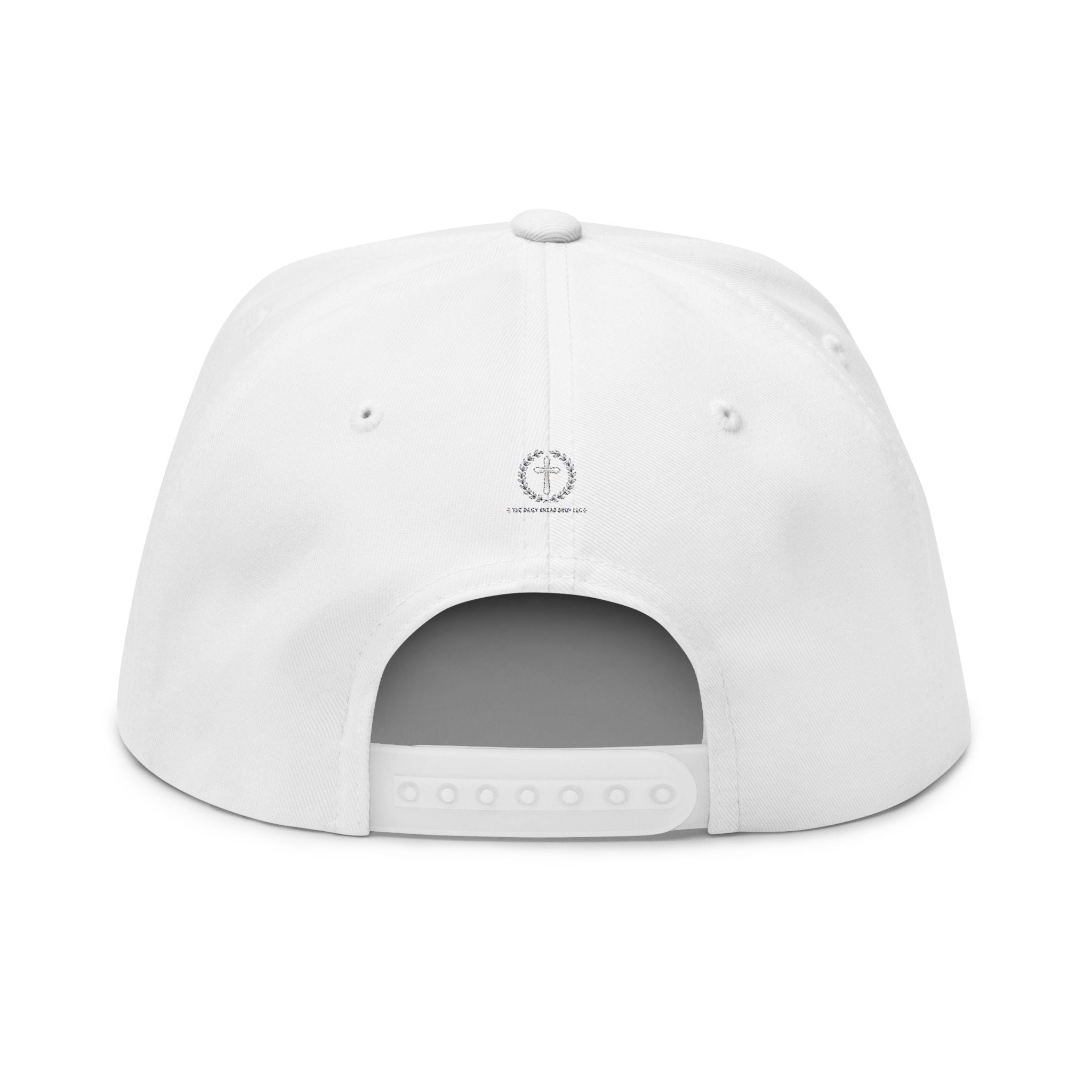 But God! Embroidered Flat Bill Cap — Christian Statement Snapback