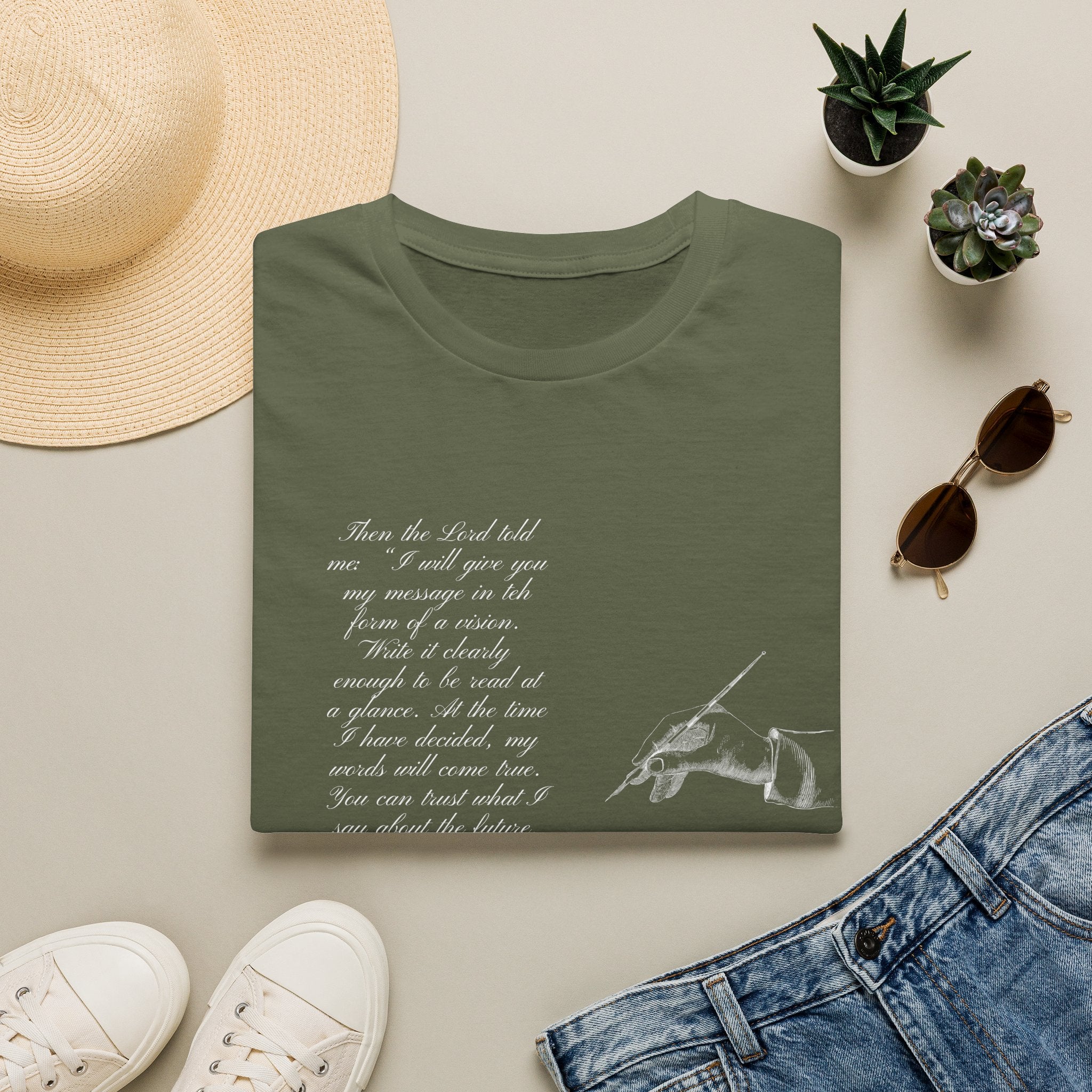 Soft T-Shirt — Write the Vision and Make it Plain (CEV)