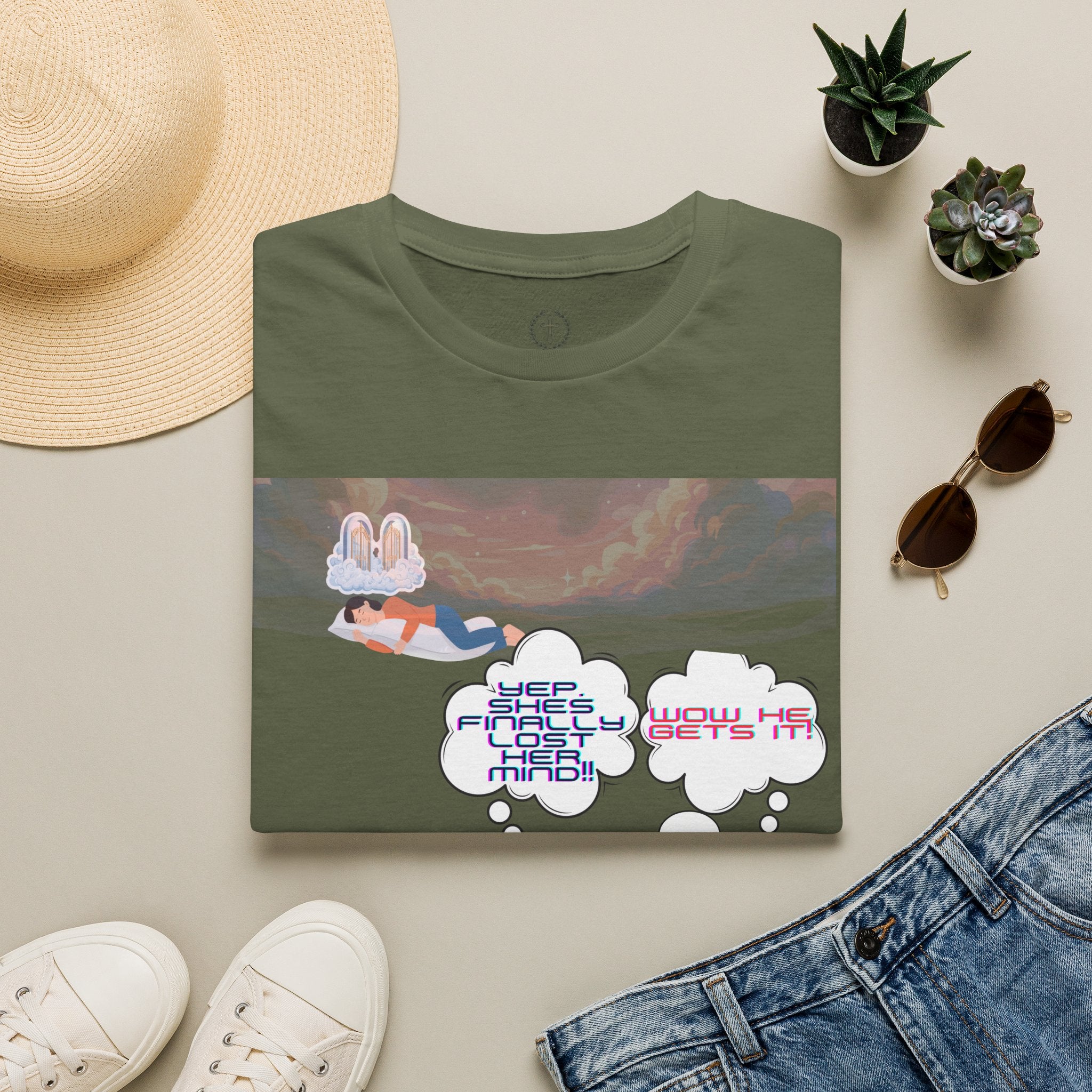 T-Shirt — 'Stop Sharing the Vision' Inspirational Conversation Graphic Tee