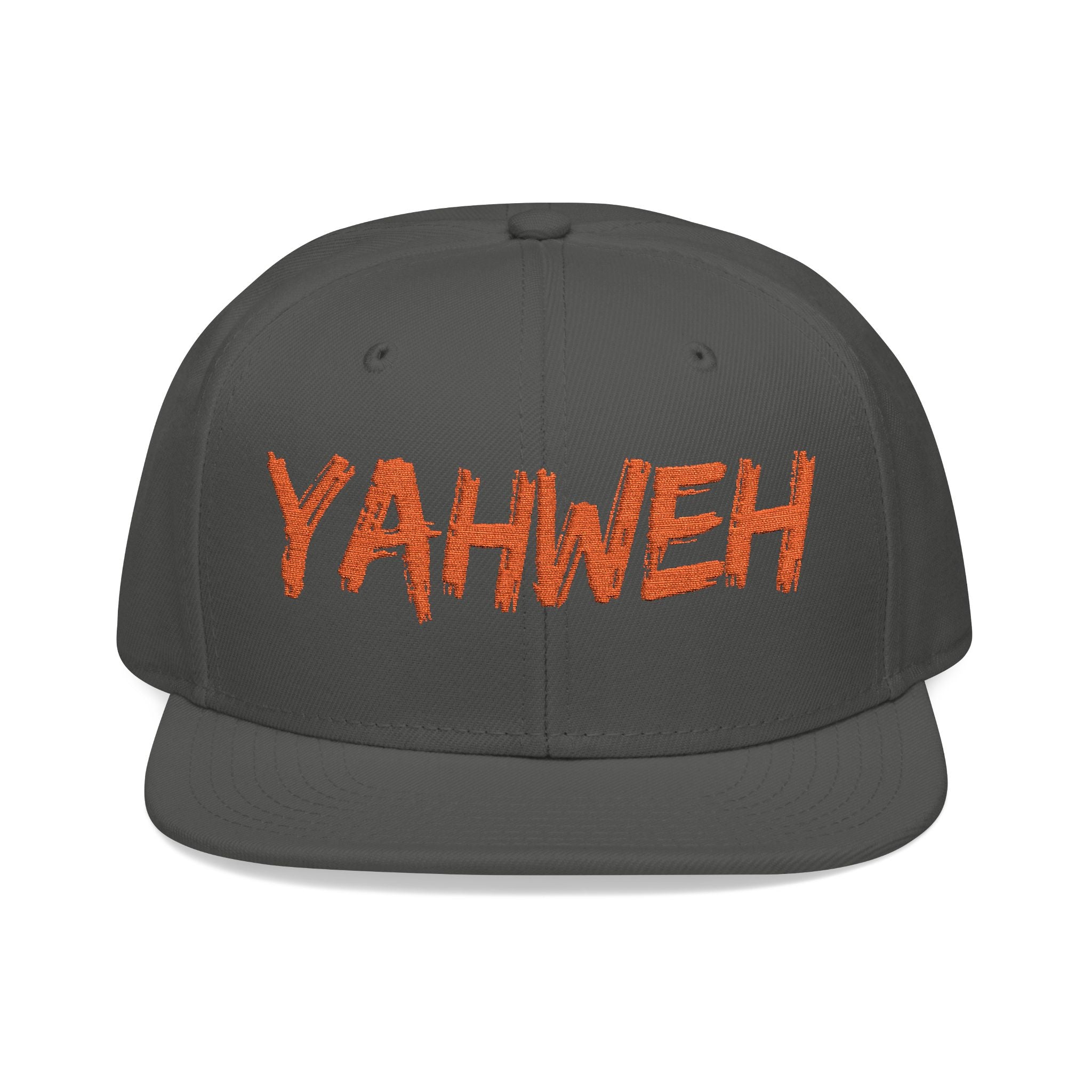 Embroidered "Yahweh" Snapback Hat - Streetwear Christian Cap