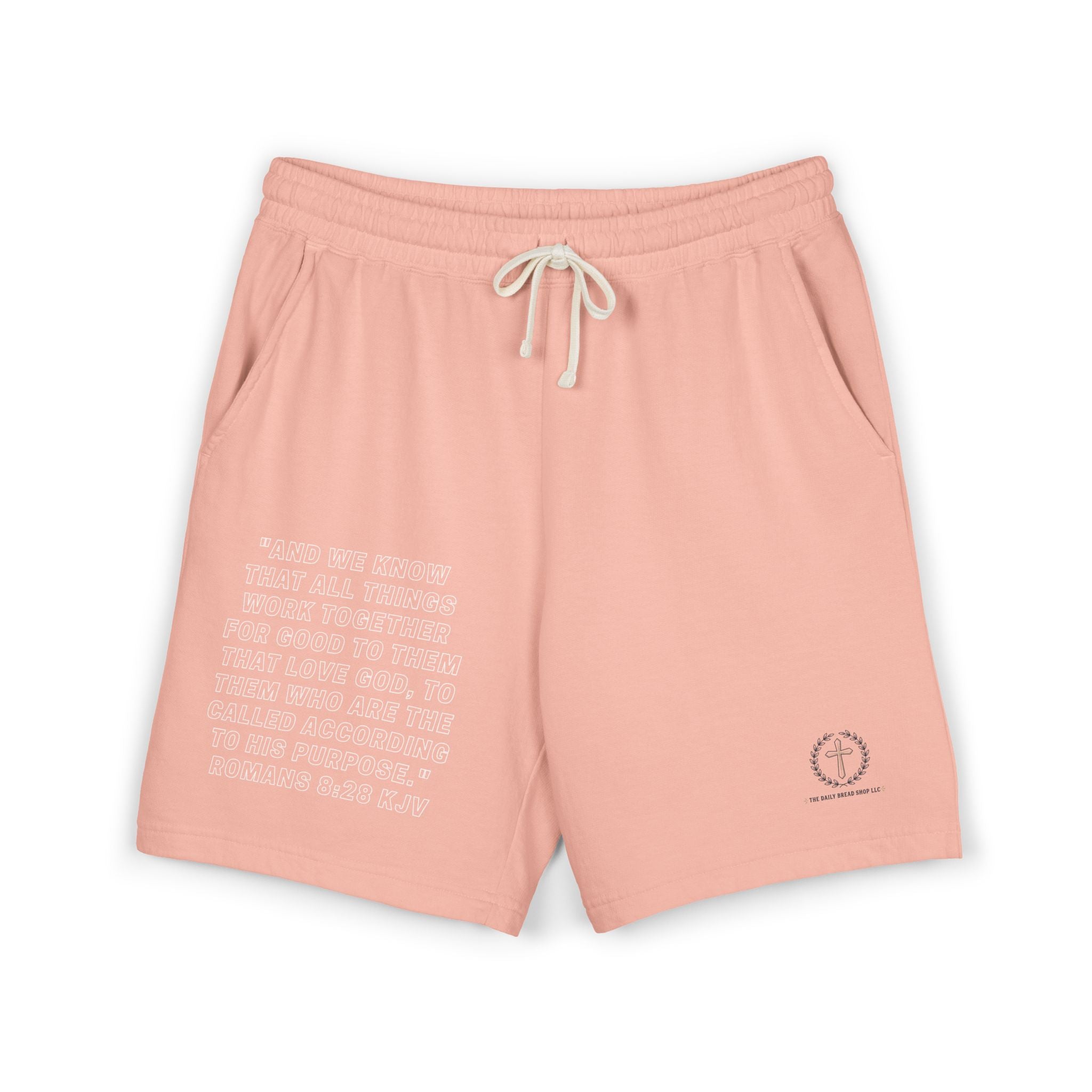 The Daily Bread Shop LLC Sweat Shorts — Lightweight Garment-Dyed Fleece