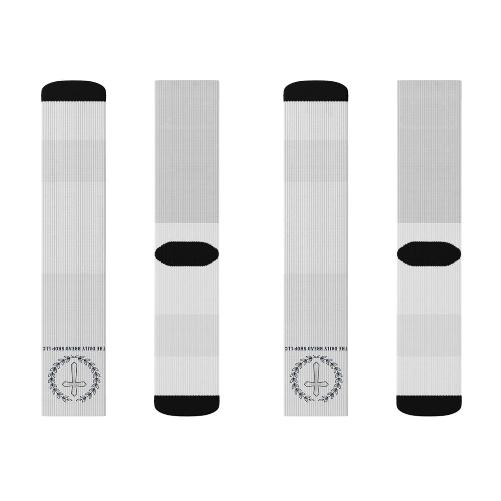 The Daily Bread Shop LLC Socks — Logo Crew Socks
