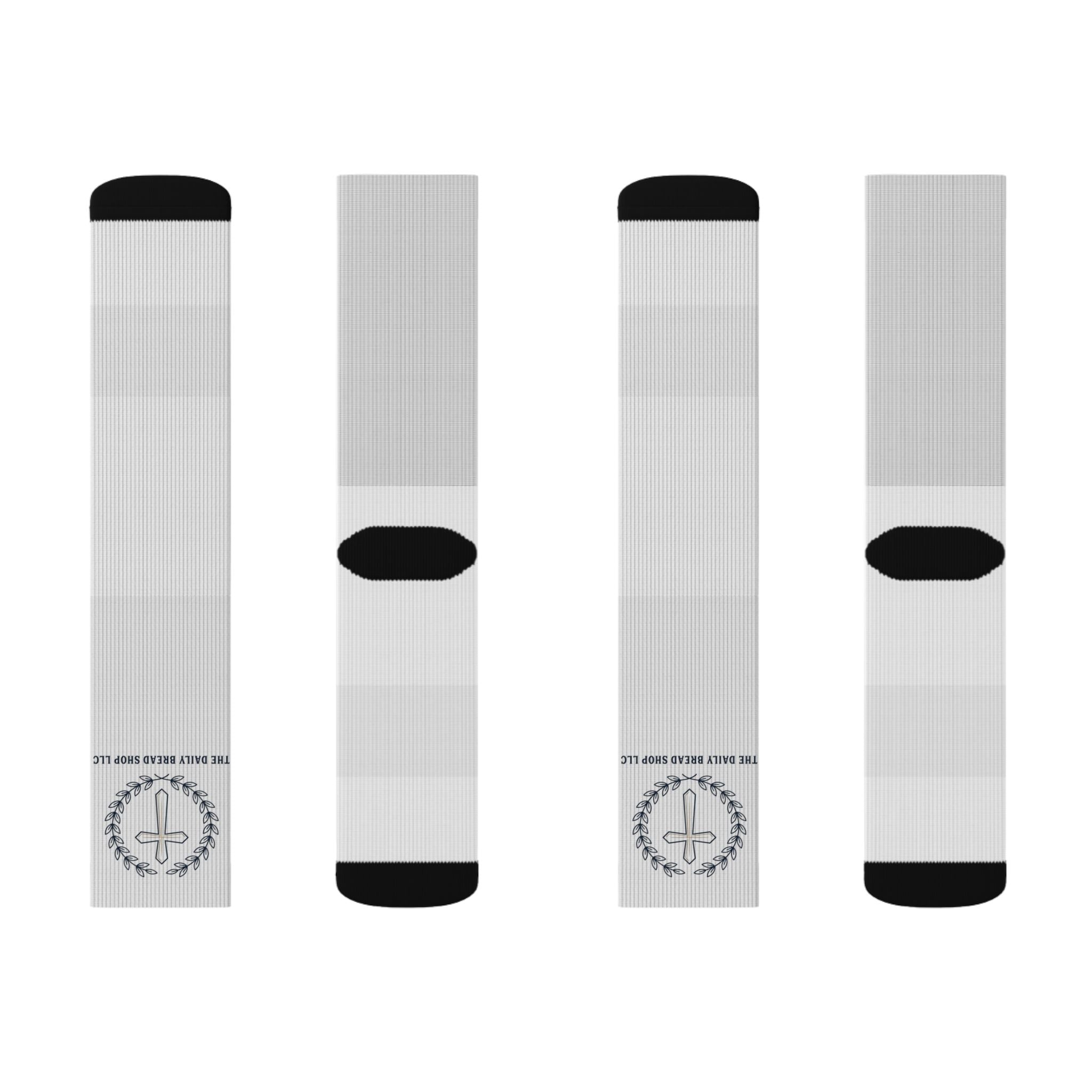The Daily Bread Shop LLC Socks — Logo Crew Socks