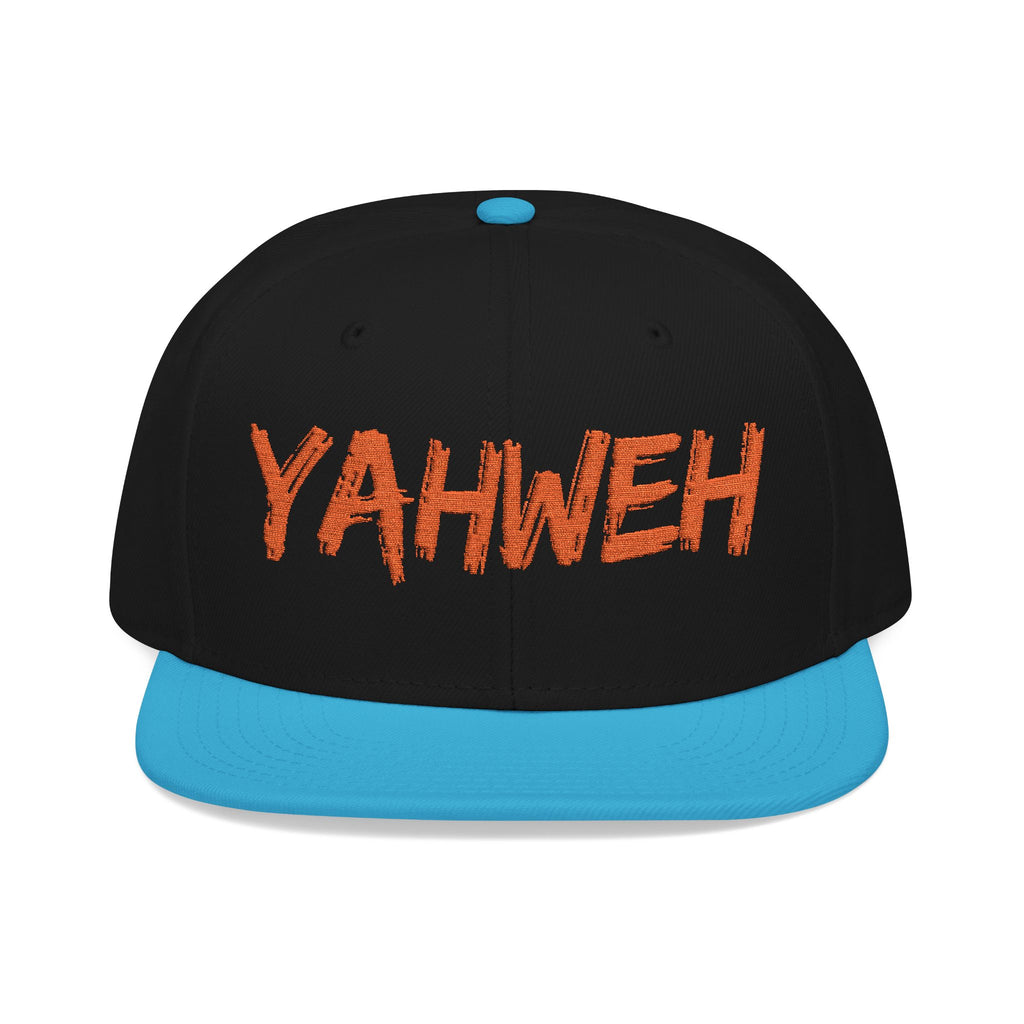 Embroidered "Yahweh" Snapback Hat - Streetwear Christian Cap