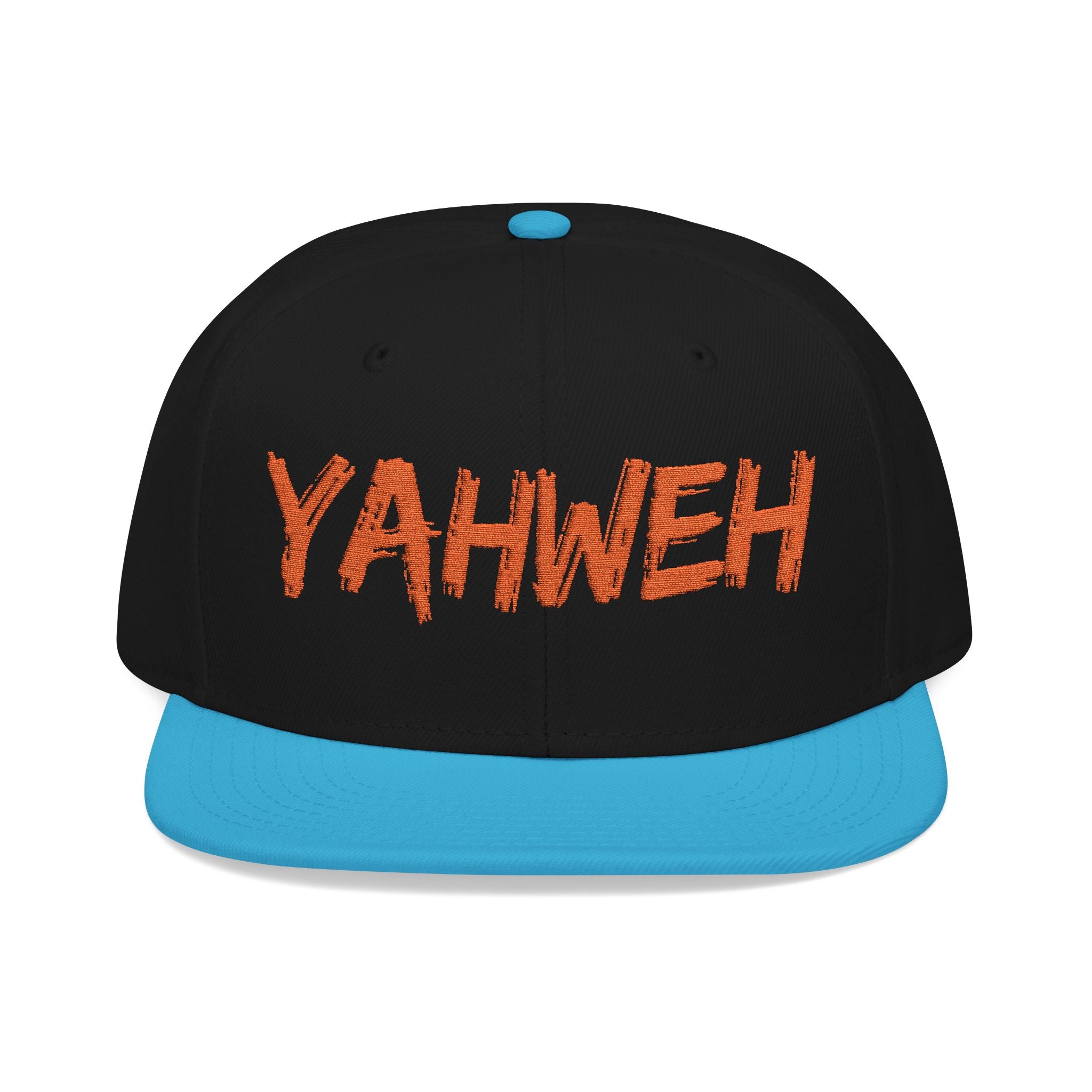 Embroidered "Yahweh" Snapback Hat - Streetwear Christian Cap