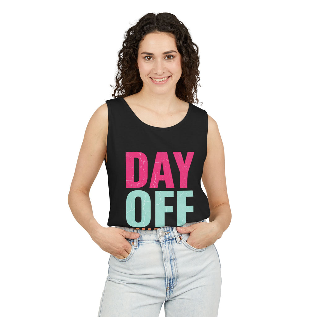 Day Off Hallelujah Tank Top — Funny Relaxation Vacation Shirt