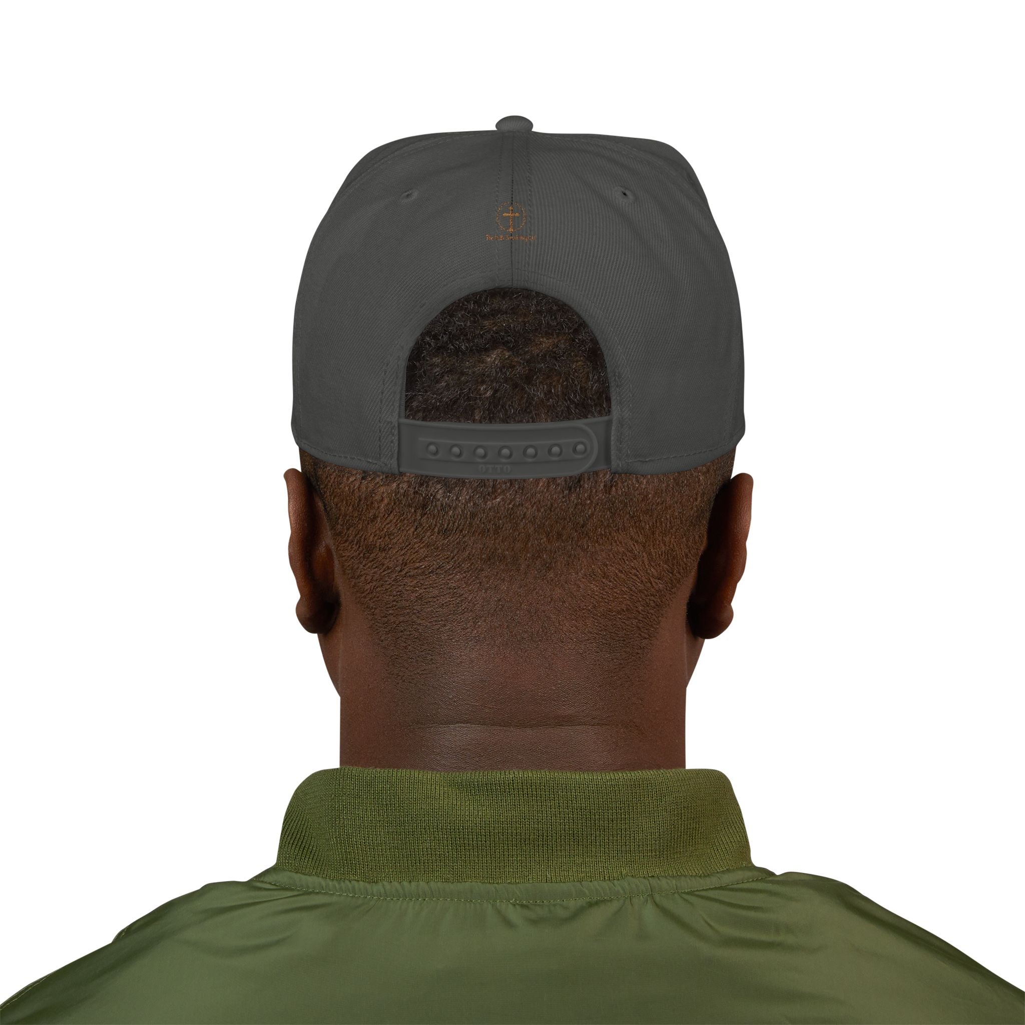 Embroidered "Alpha and Omega" Snapback Hat - Streetwear Trucker Cap
