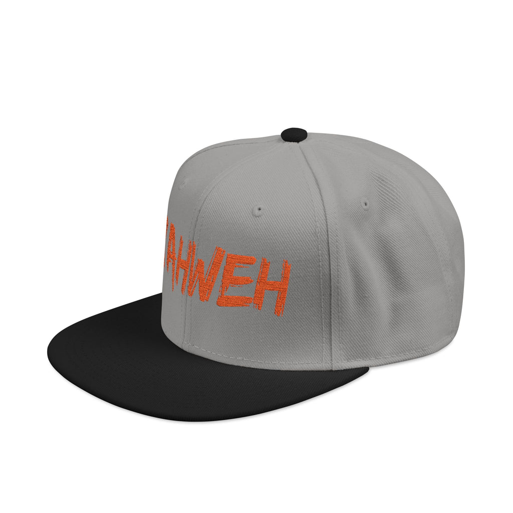 Embroidered "Yahweh" Snapback Hat - Streetwear Christian Cap