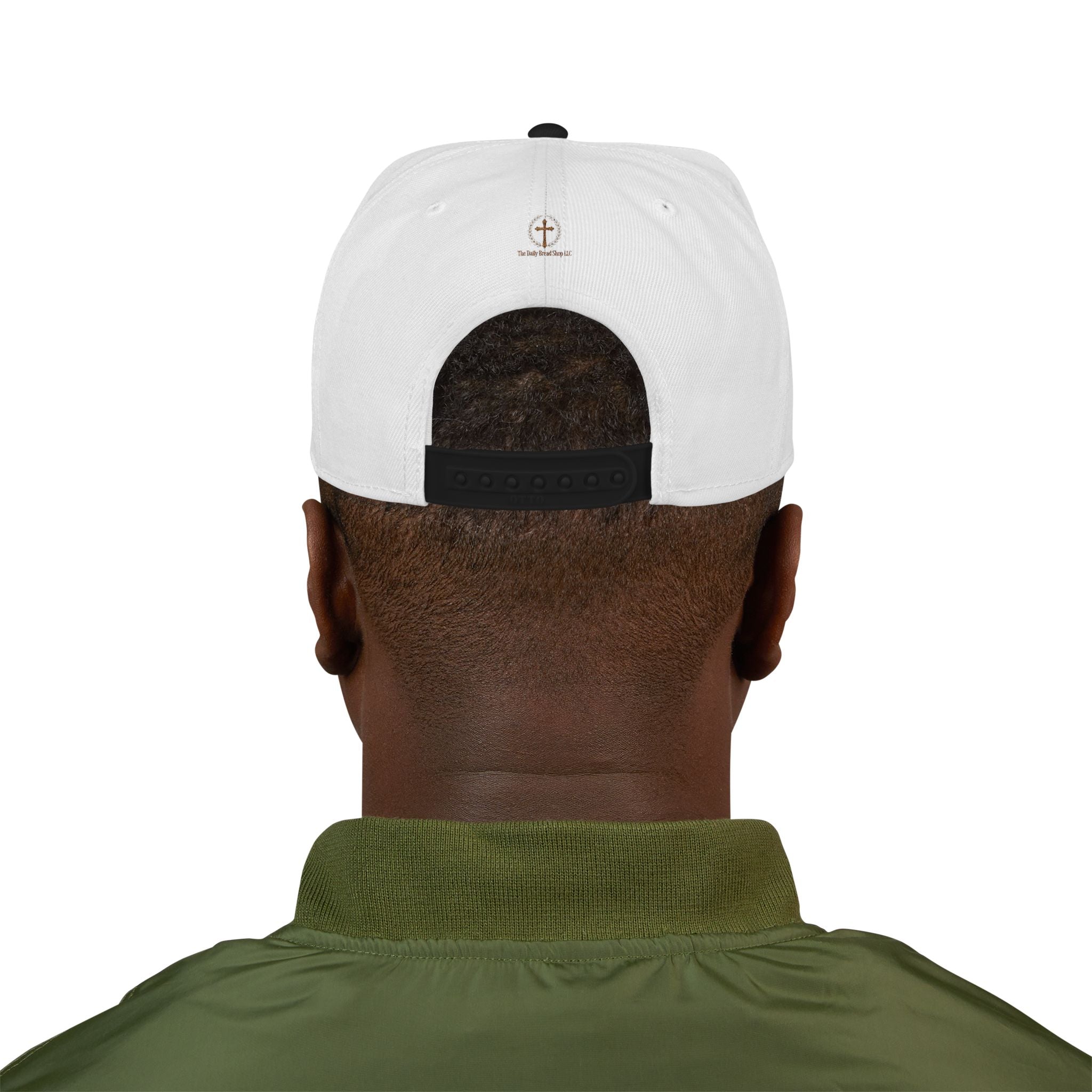 Embroidered "Alpha and Omega" Snapback Hat - Streetwear Trucker Cap