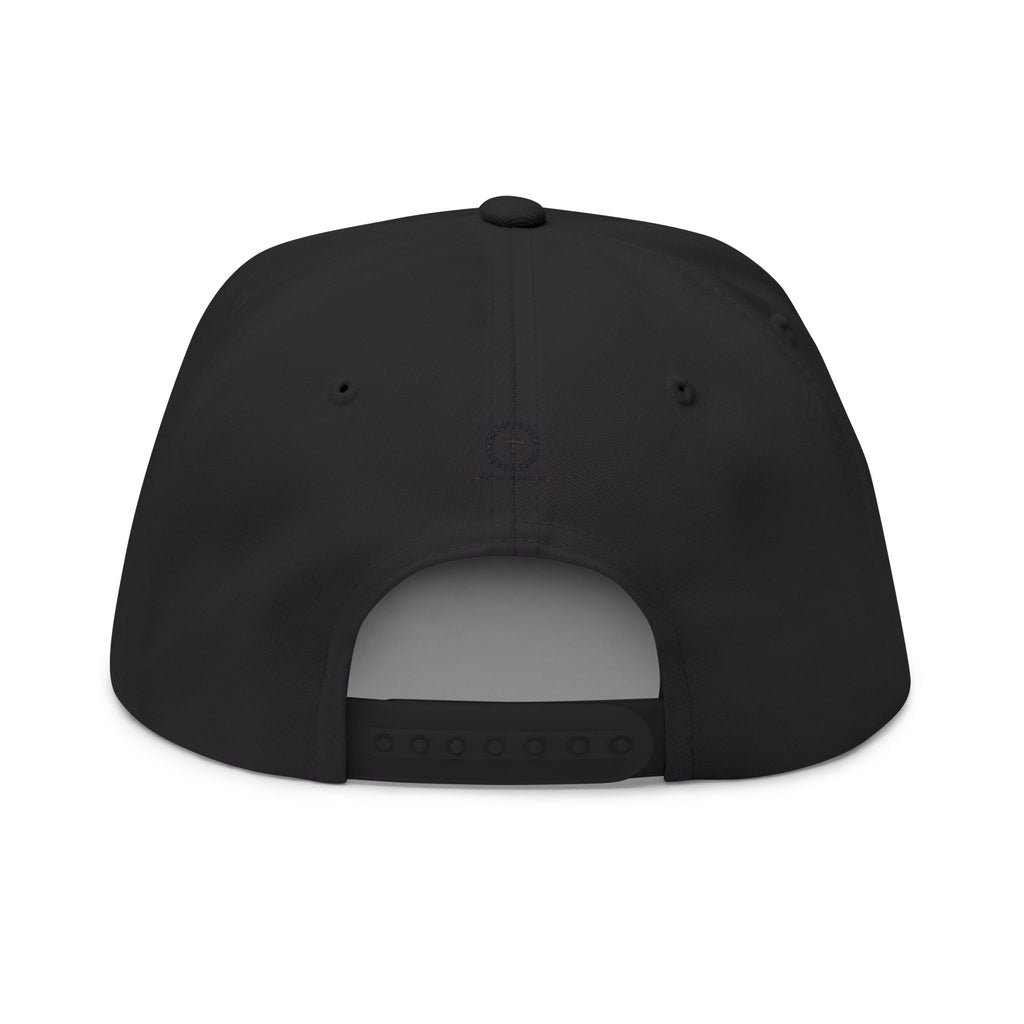 But God! Embroidered Flat Bill Cap — Christian Statement Snapback