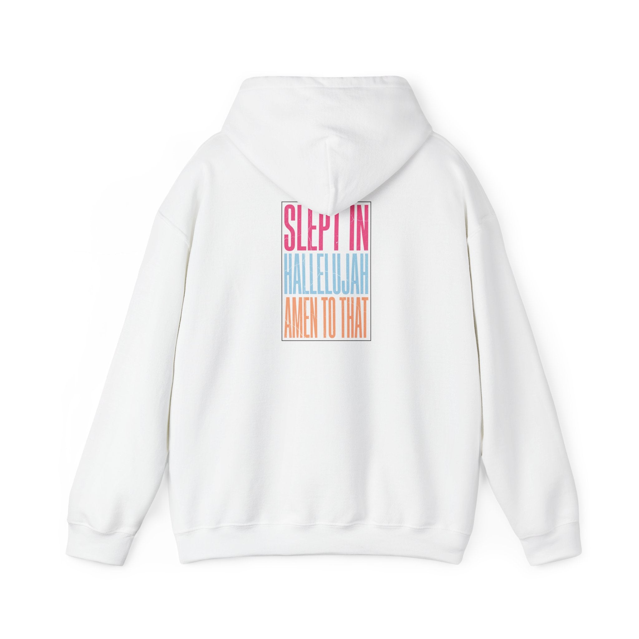 Sleep In Hallelujah Hoodie | Everything Hallelujah, ironic gratitude