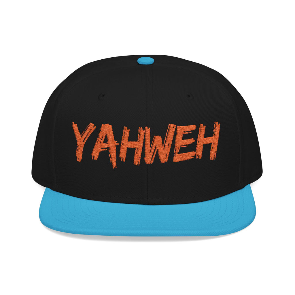 Embroidered "Yahweh" Snapback Hat - Streetwear Christian Cap