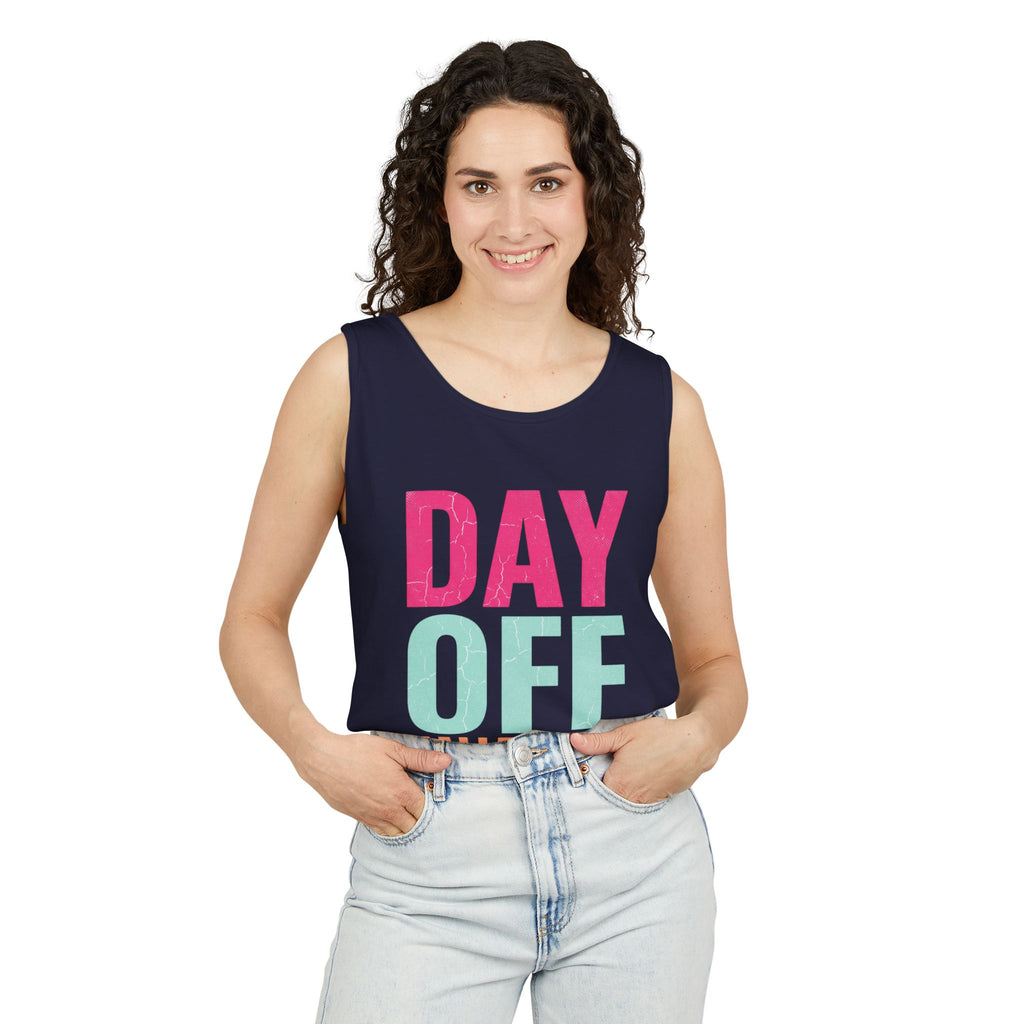 Day Off Hallelujah Tank Top — Funny Relaxation Vacation Shirt