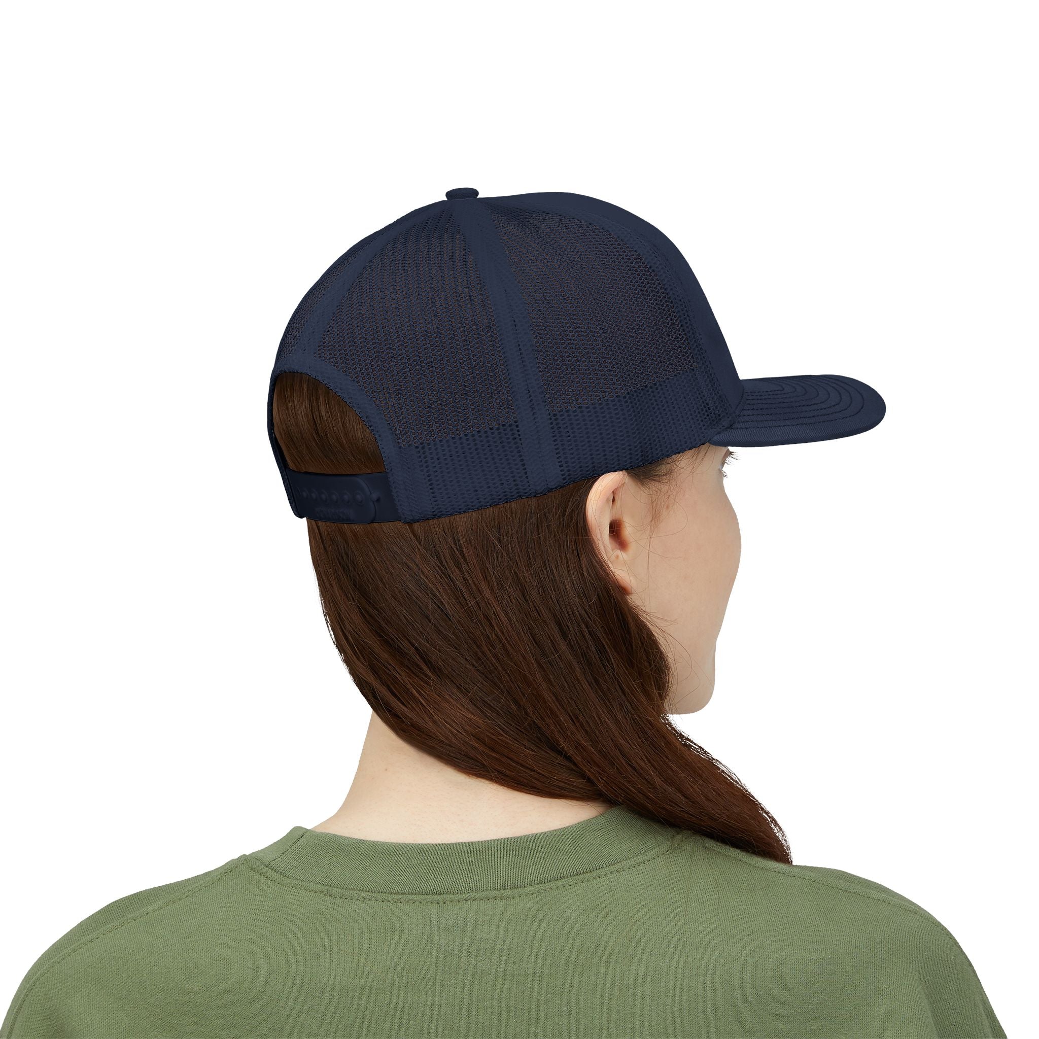 1 Corinthians 13:4-5 Trucker Cap — Customizable Mesh Back Hat