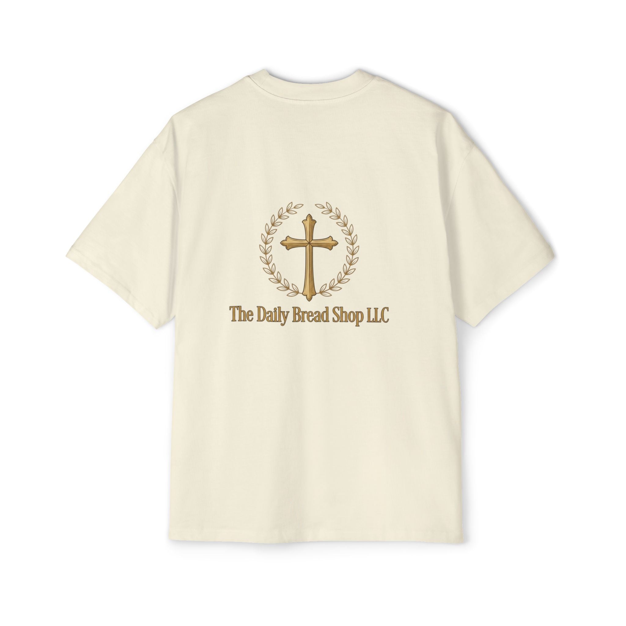 Christian Graphic Tee — "God Will Fight Your Battle" Oversized T‑Shirt