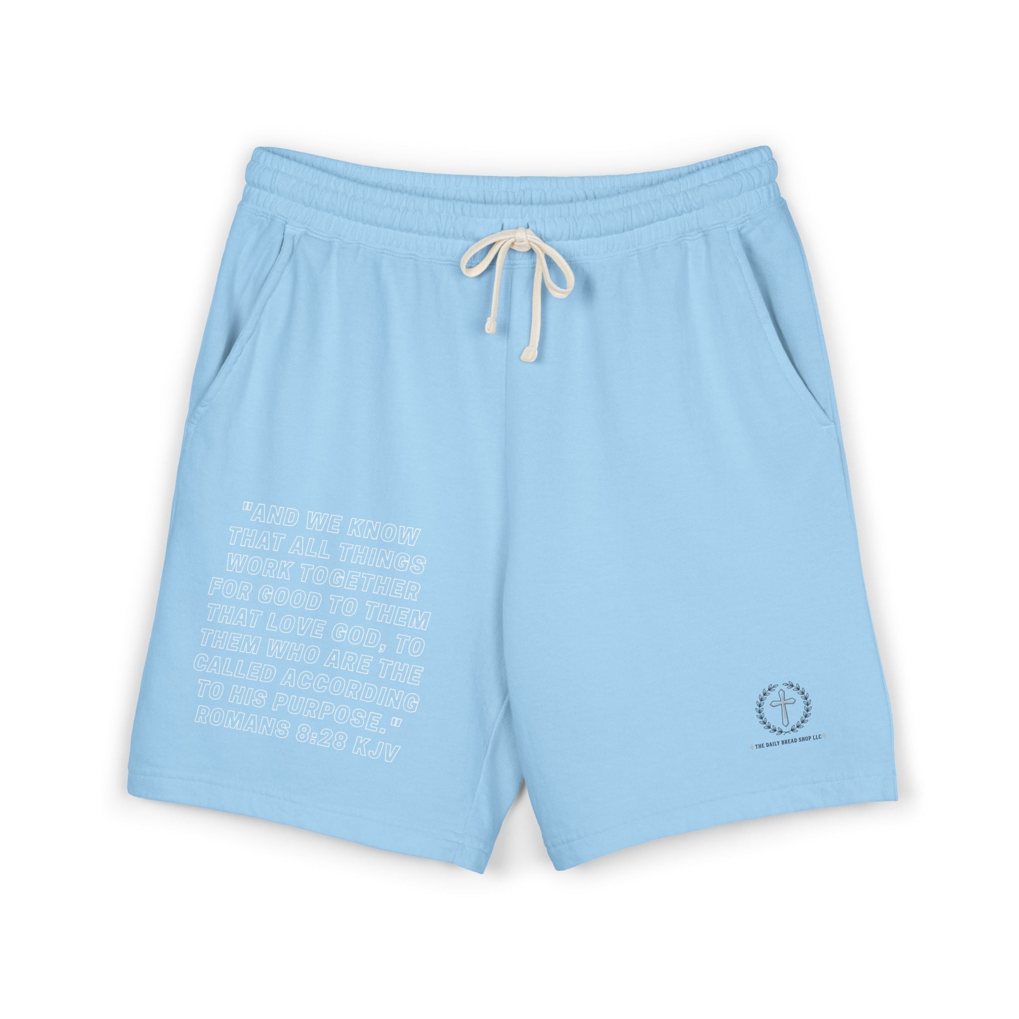 The Daily Bread Shop LLC Sweat Shorts — Lightweight Garment-Dyed Fleece