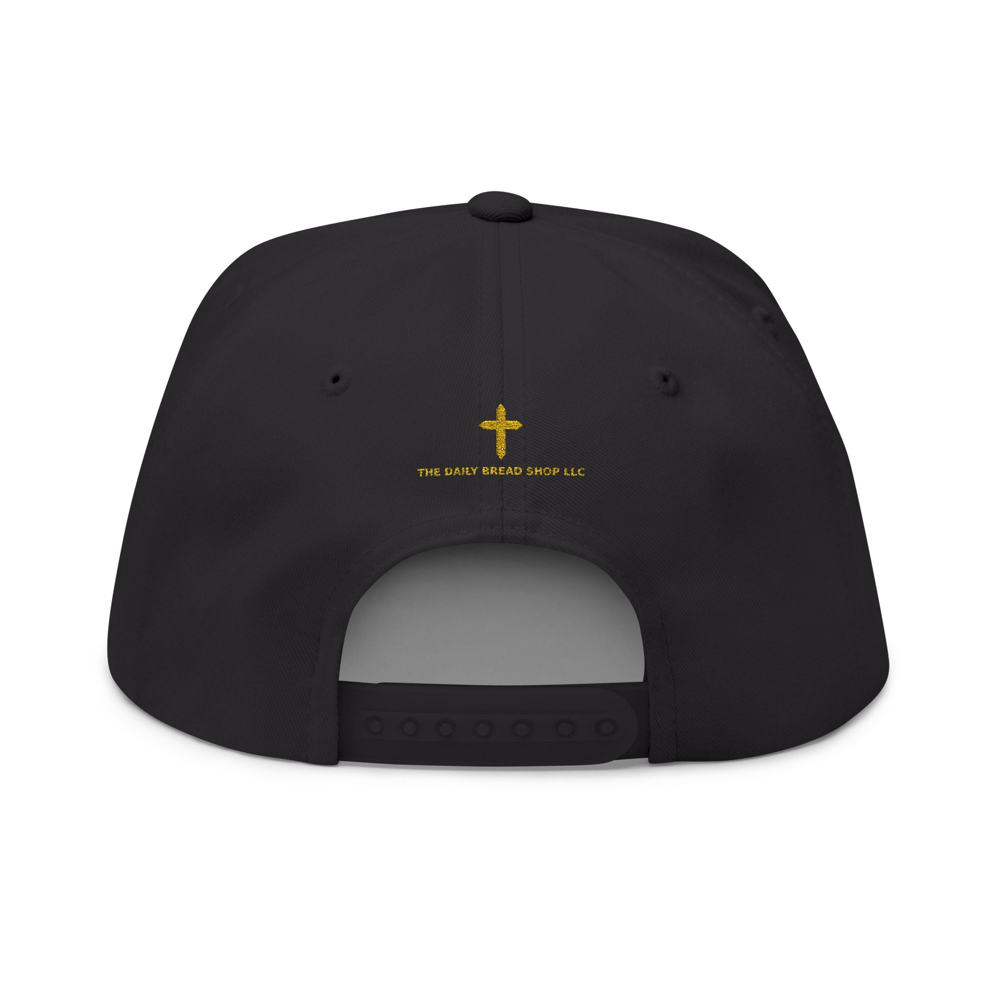 Hallelujah Anyway Flat Bill Cap — Embroidered Christian Snapback
