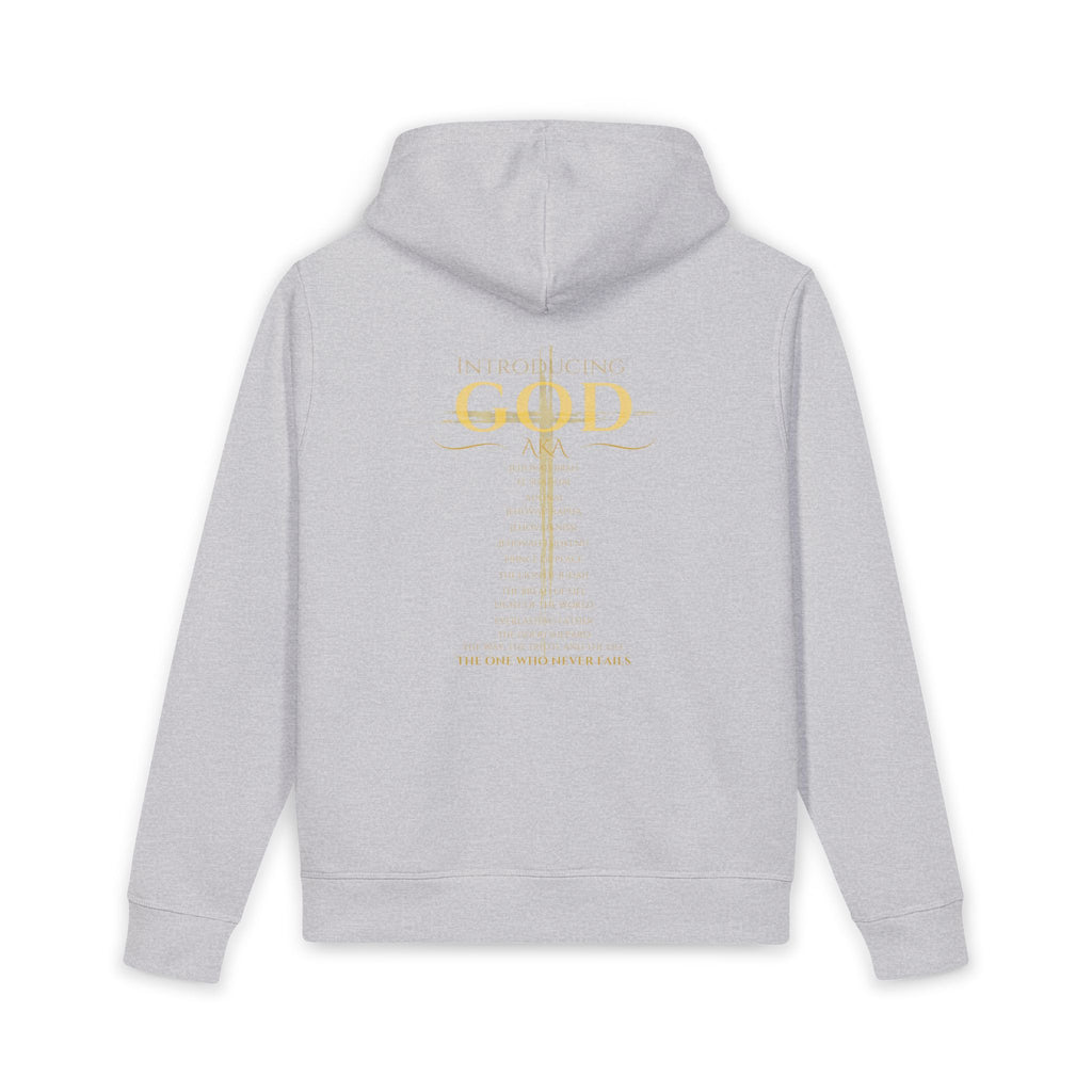 Christian Graphic Hoodie — "Introducing God" Hoodie