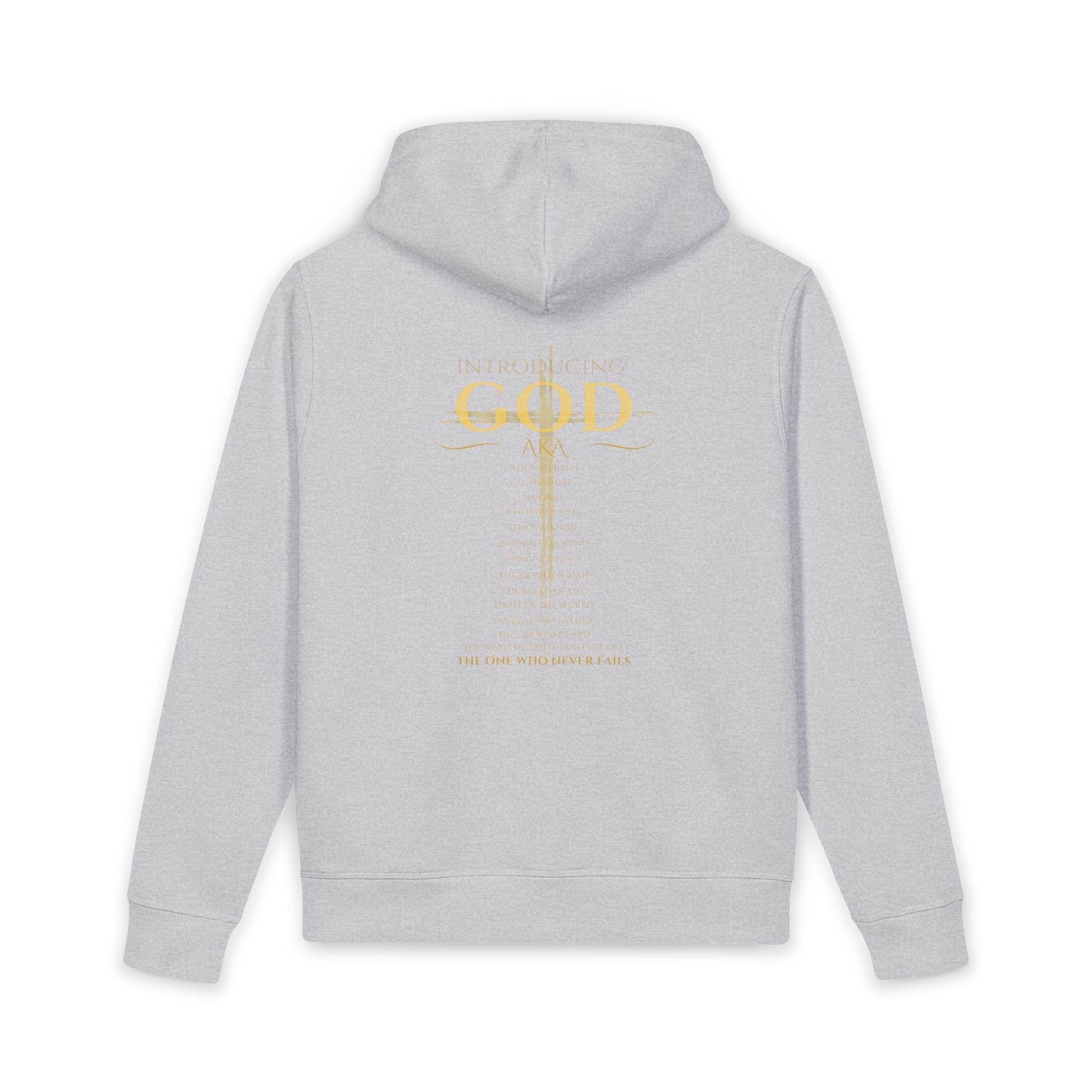 Christian Graphic Hoodie — "Introducing God" Hoodie