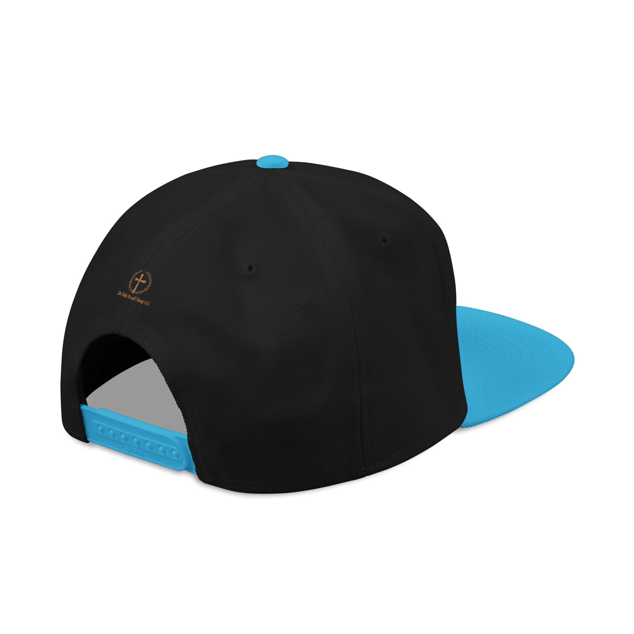 Embroidered Snapback Hat — “As For Me And My House, We Will Serve the Lord” Streetwear Cap