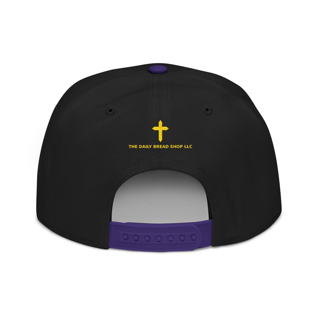 Embroidered "Yahweh" Snapback Hat - Streetwear Christian Cap