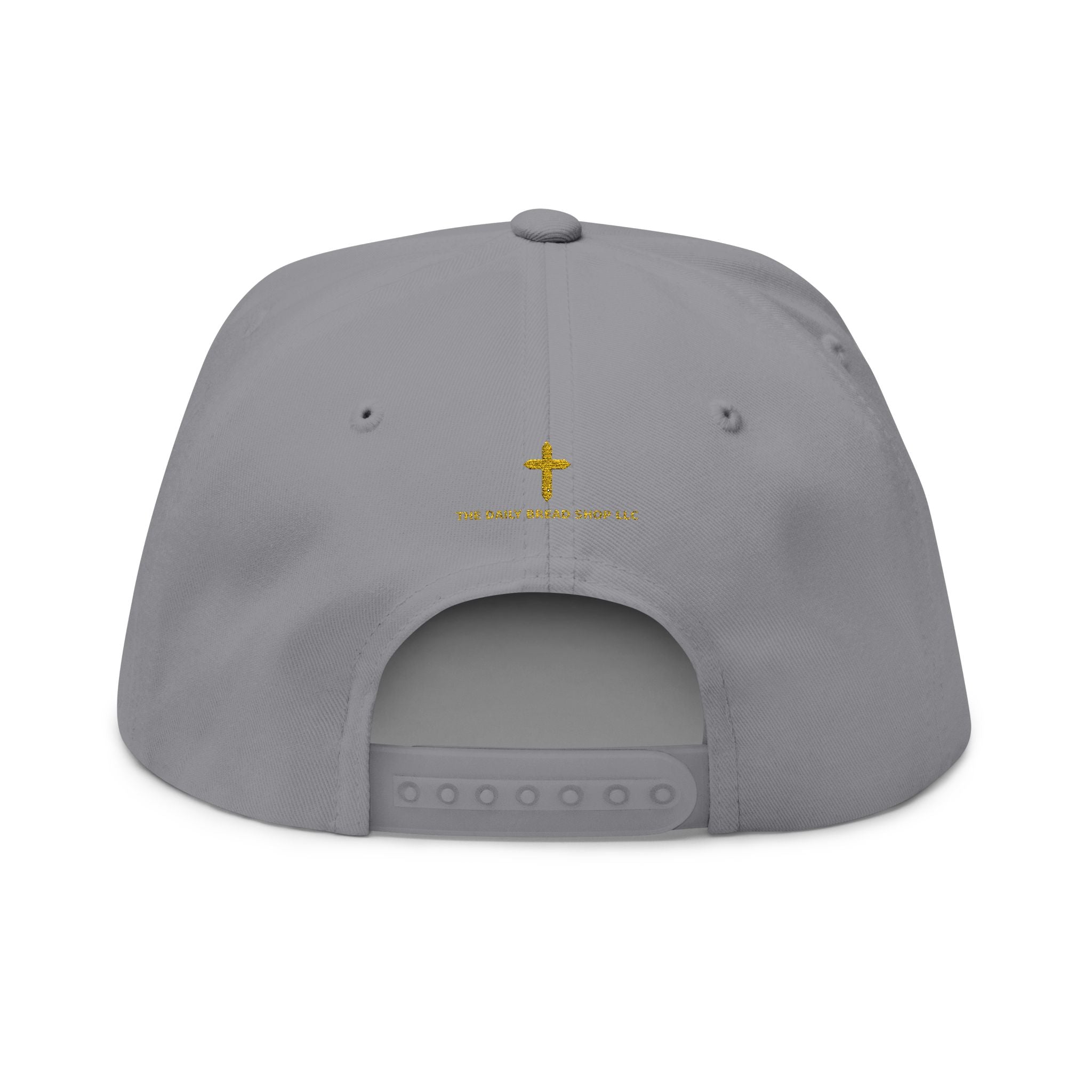 Hallelujah Anyway Flat Bill Cap — Embroidered Christian Snapback