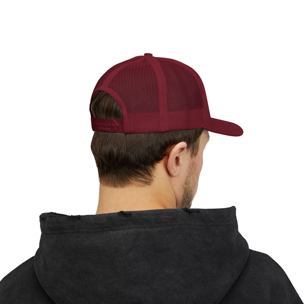 John 3:16 Trucker Cap — Embroidered Christian Snapback Mesh back Hat