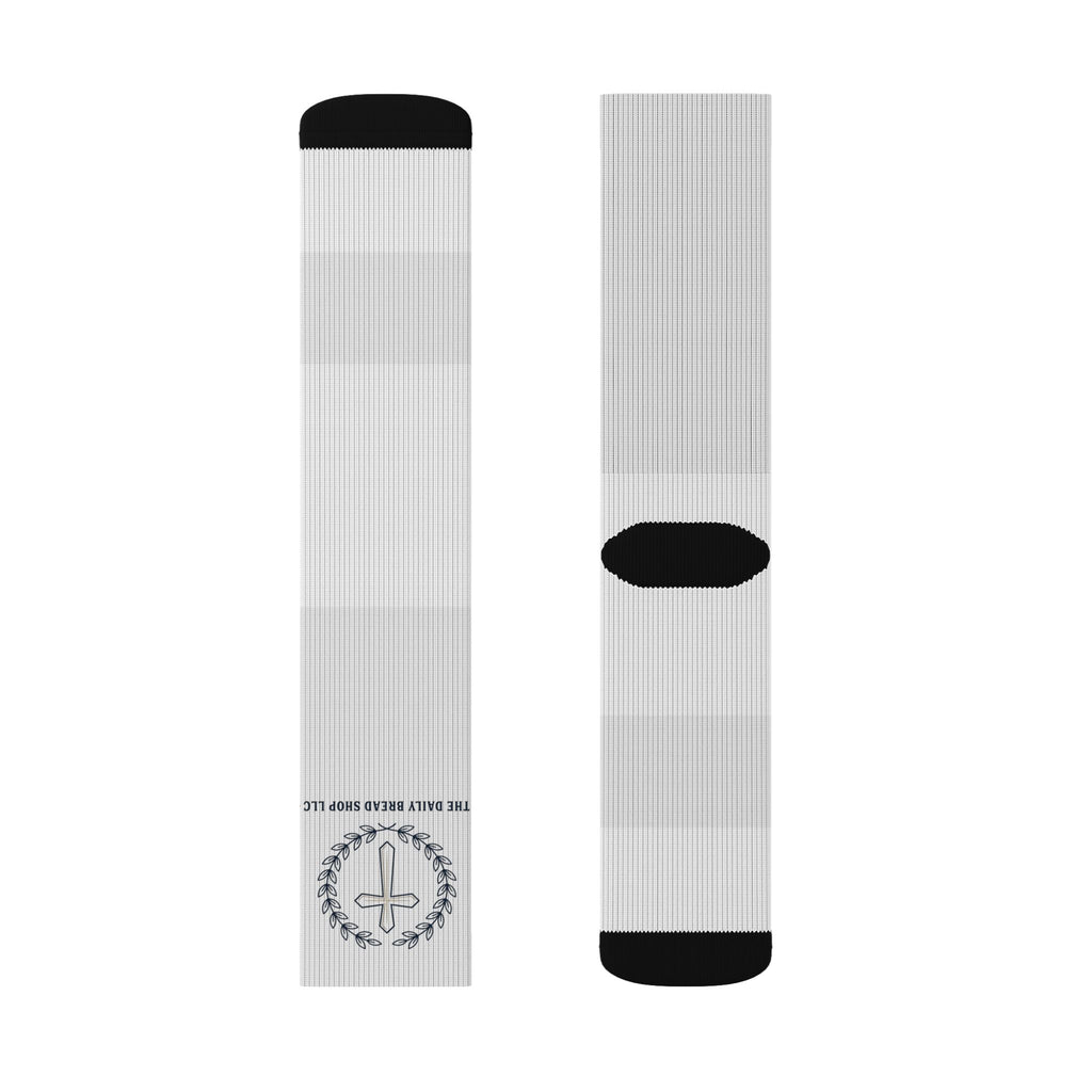 The Daily Bread Shop LLC Socks — Logo Crew Socks
