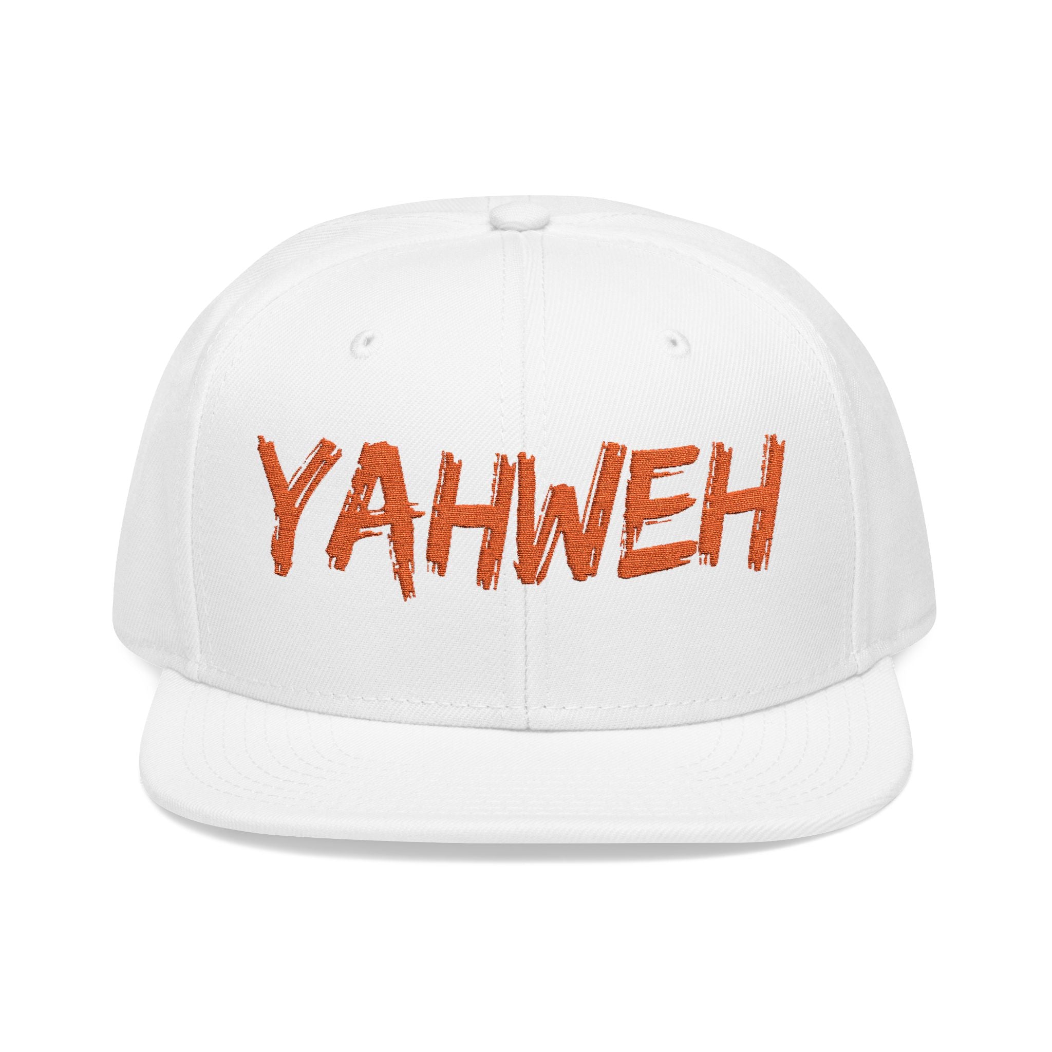 Embroidered "Yahweh" Snapback Hat - Streetwear Christian Cap