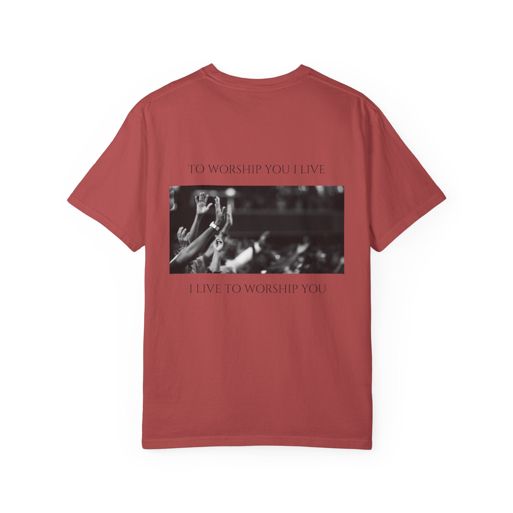 Worship Together T-Shirt — "To Worship You I Live" Graphic Tee