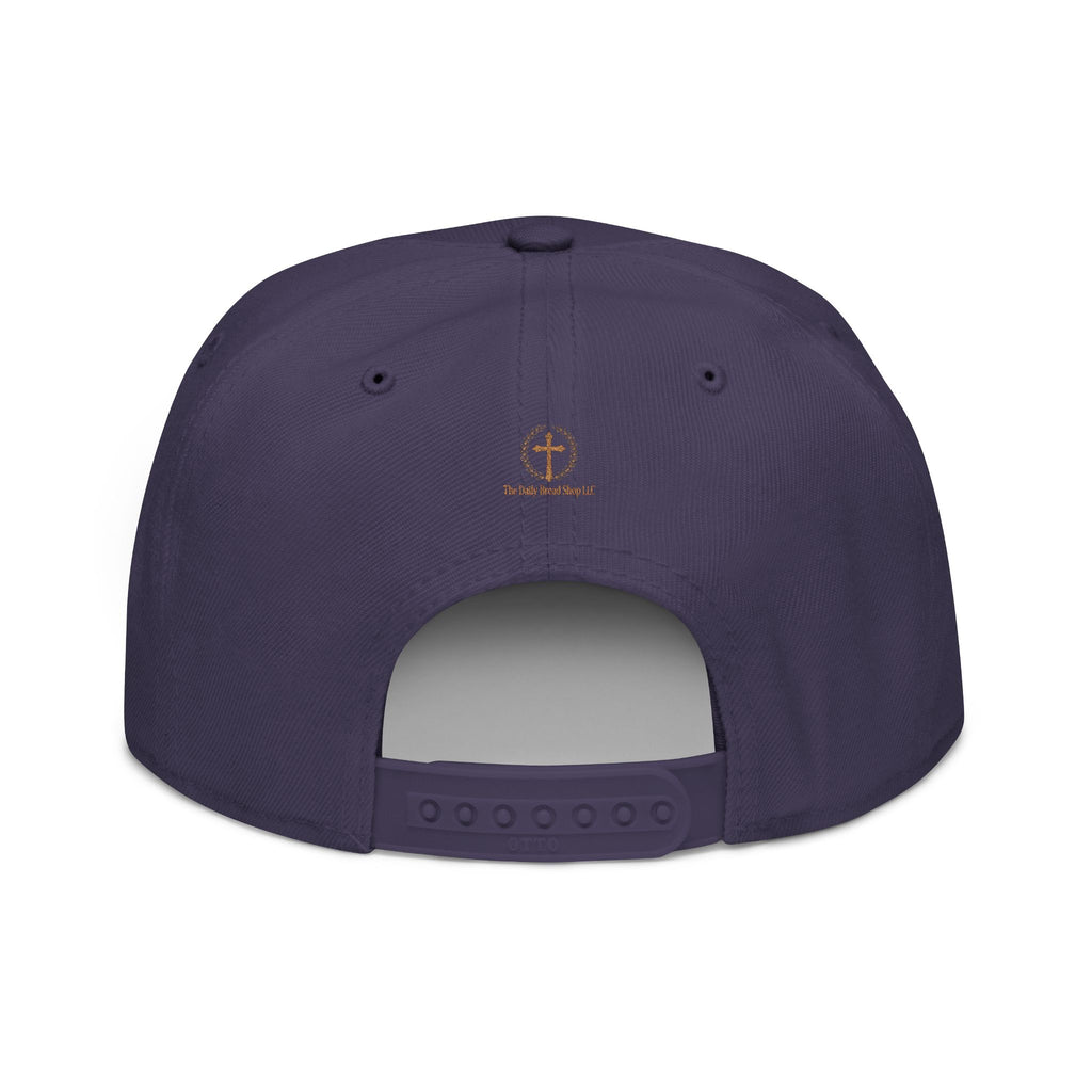 Embroidered "Alpha and Omega" Snapback Hat - Streetwear Trucker Cap
