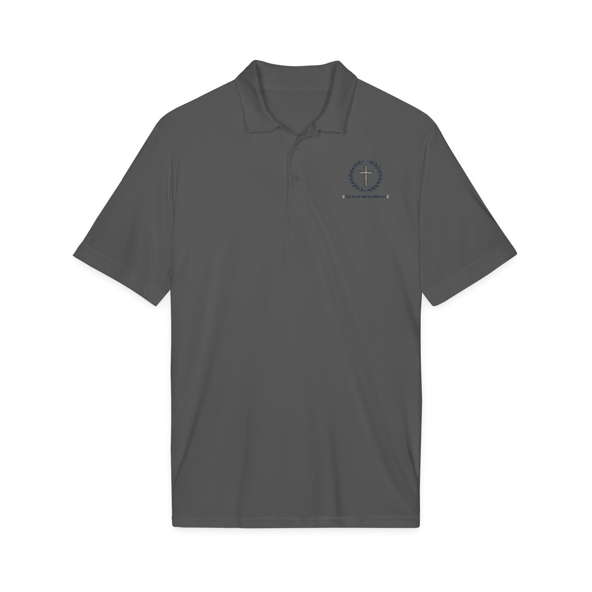 The Daily Bread Shop LLC Breathable Polo (Customizable)