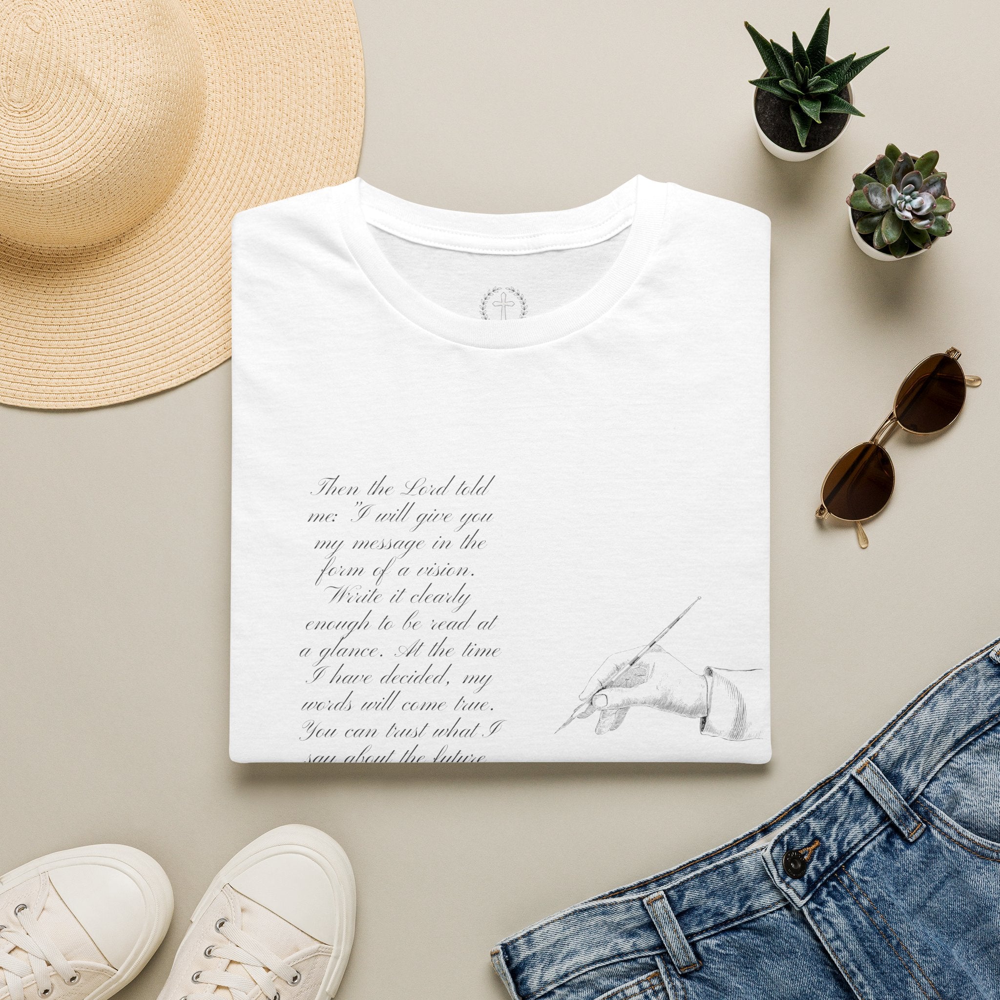 Soft T-Shirt — Write the Vision and Make it Plain (CEV)